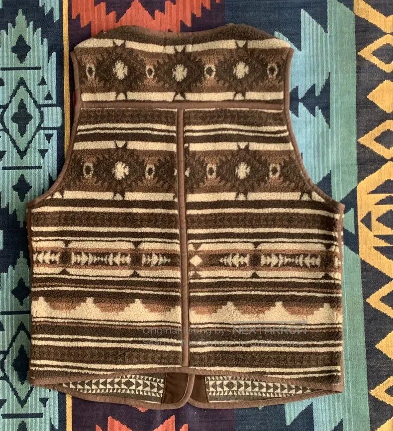 RRL Ralph Lauren RRL Ralph Lauren Jacquard fluffy vest Size US M / EU 48-50 / 2 - 2 Thumbnail