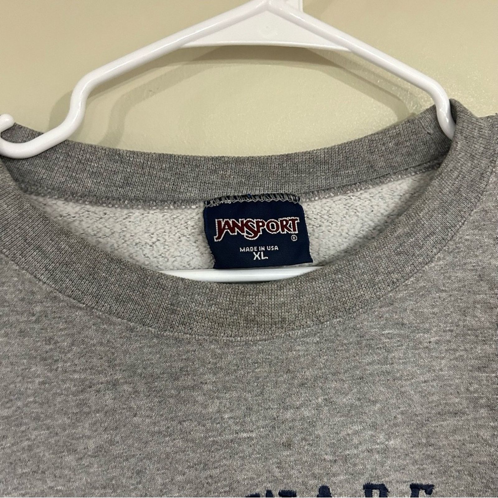 Jansport Vintage Delaware Blue Hens Mens Sweatshirt Size US XL / EU 56 / 4 - 3 Thumbnail