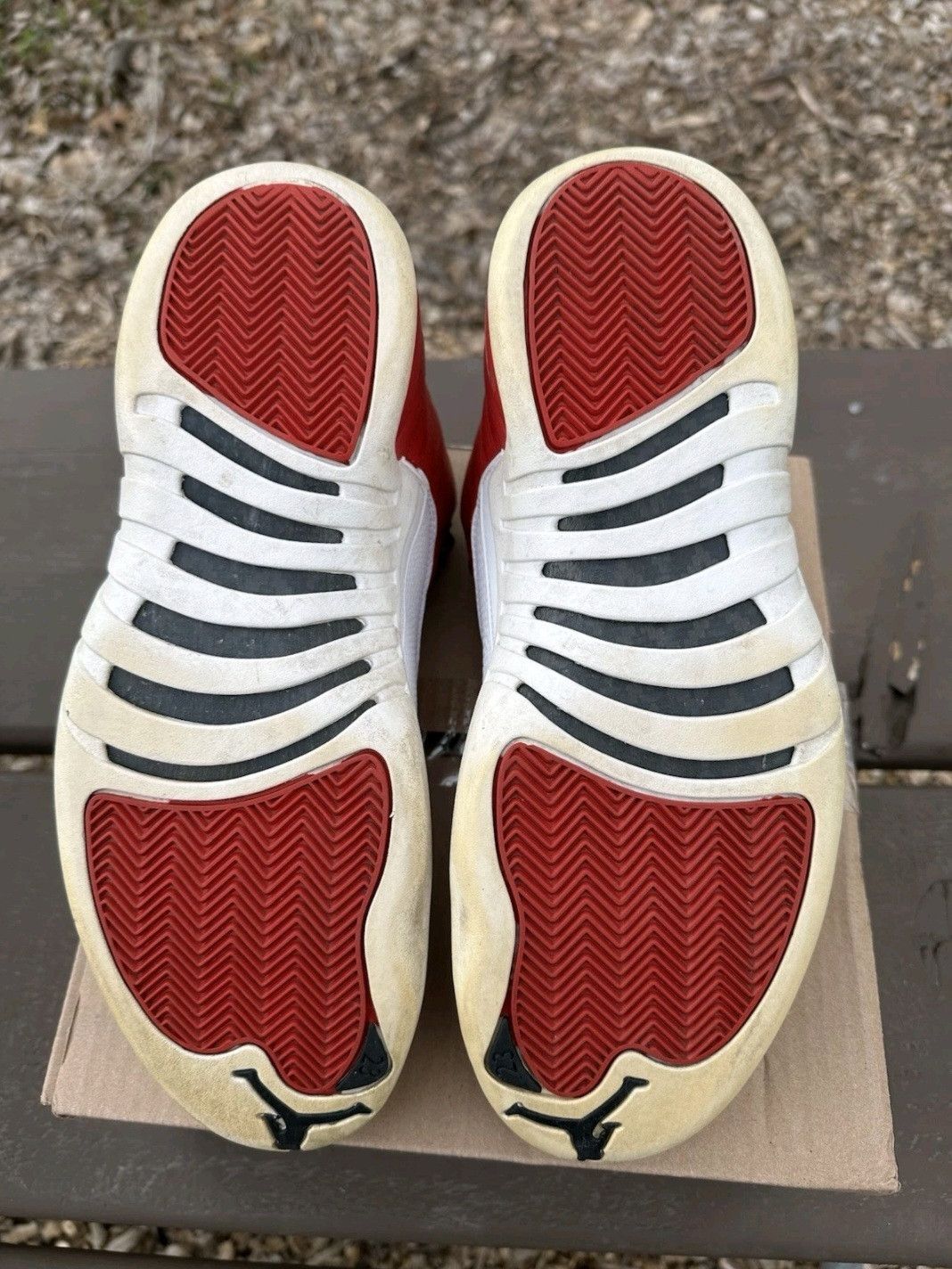 Jordan Brand Nike Air Jordan Retro 12 Alternate Gym Red Size 12 Men Size US 12 / EU 45 - 6 Thumbnail
