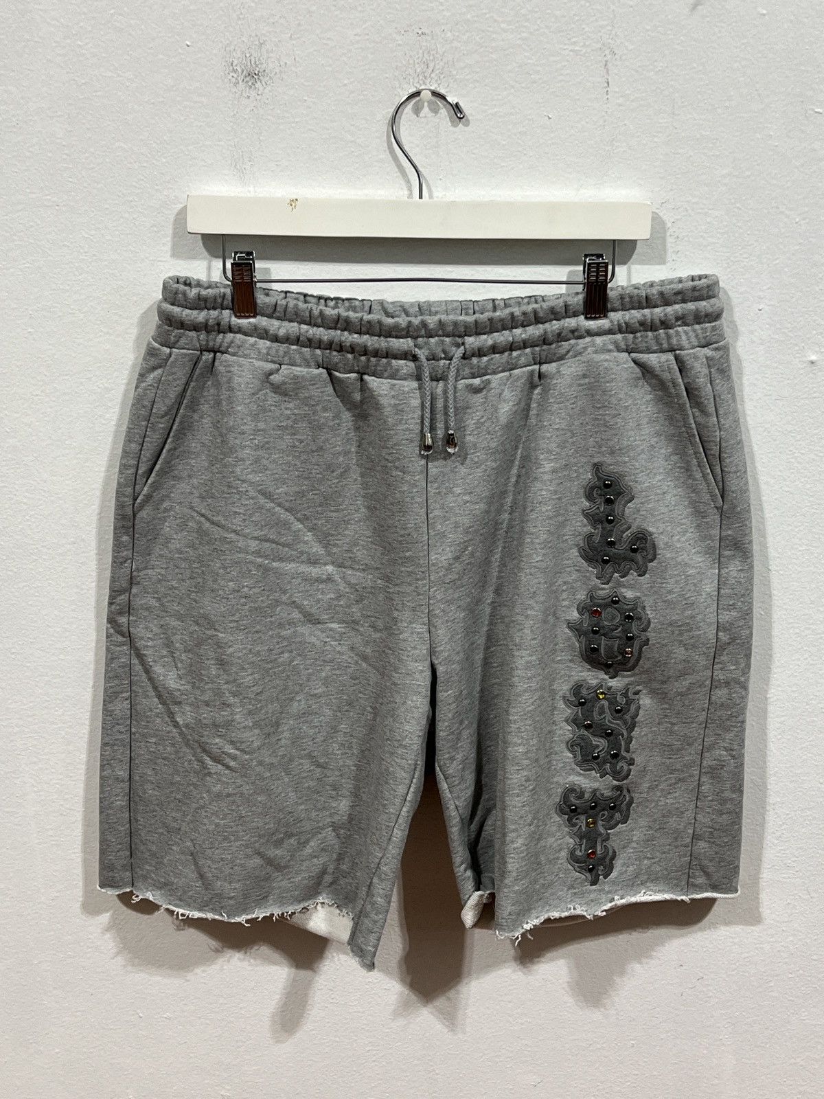 LOST INTRICACY Lost Intricacy Crimson Stones Gray Short Size US 38 / EU 54 - 1 Thumbnail