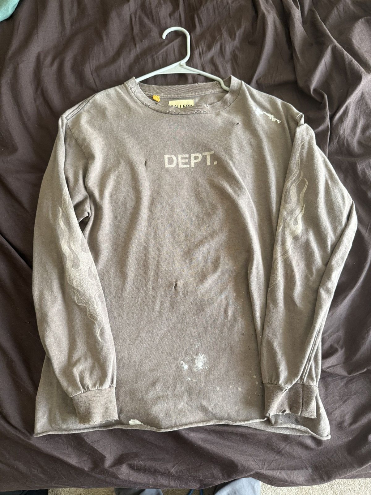 Gallery Dept. Gallery Dept. Paint Splatter Flame long sleeve Size US S / EU 44-46 / 1 - 1 Thumbnail