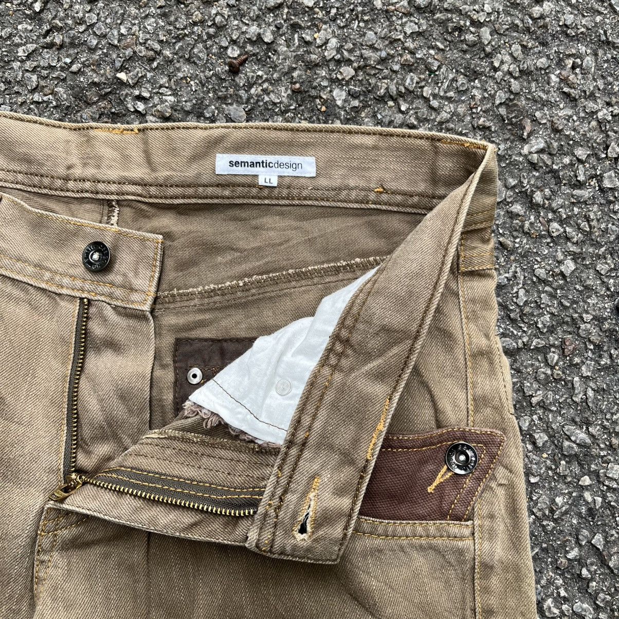 semanticdesign Flared Japanese Semantic Design Pants Bootcut Punk Styled Size US 32 / EU 48 - 7 Thumbnail