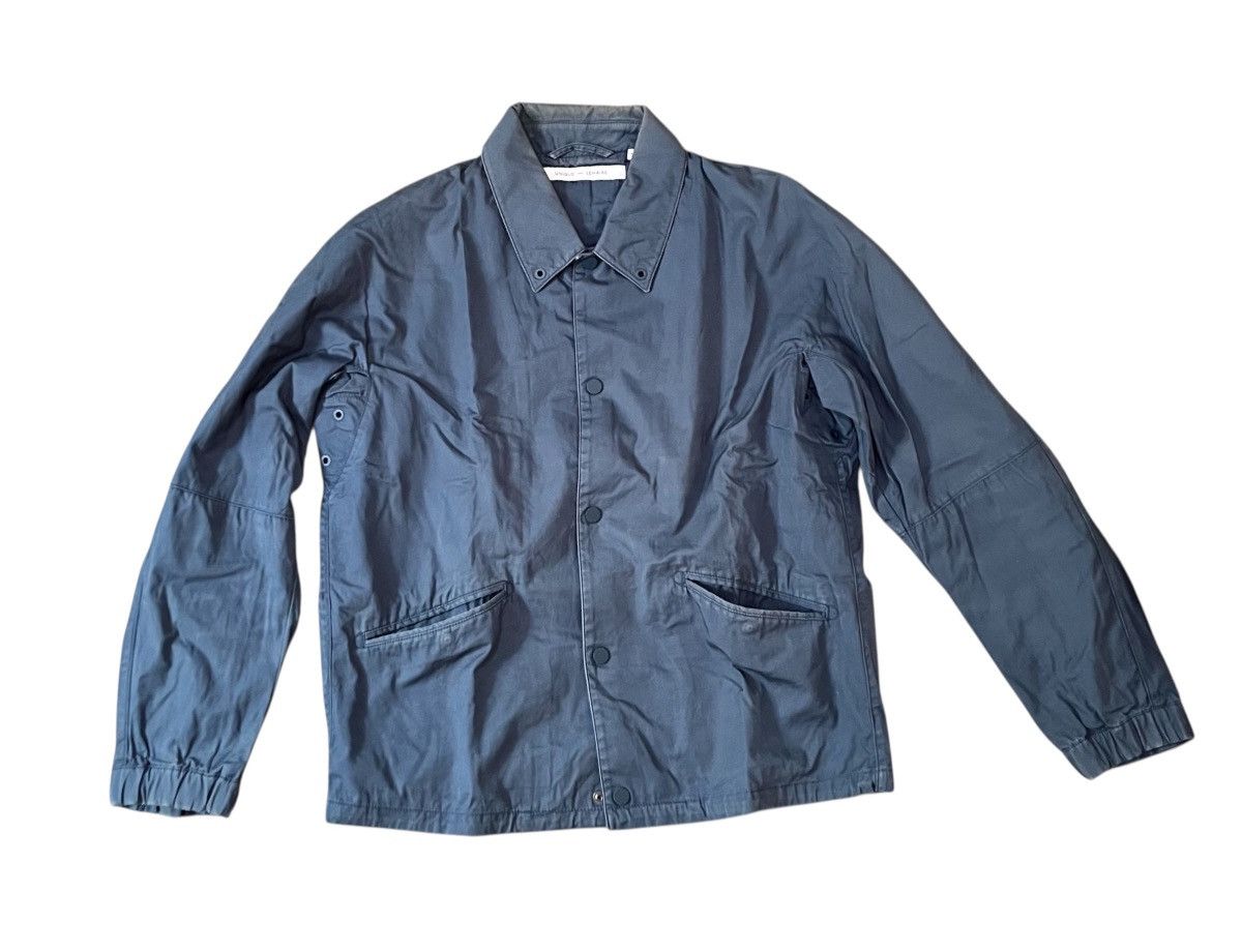 Uniqlo x lemaire boxy blue work jacket