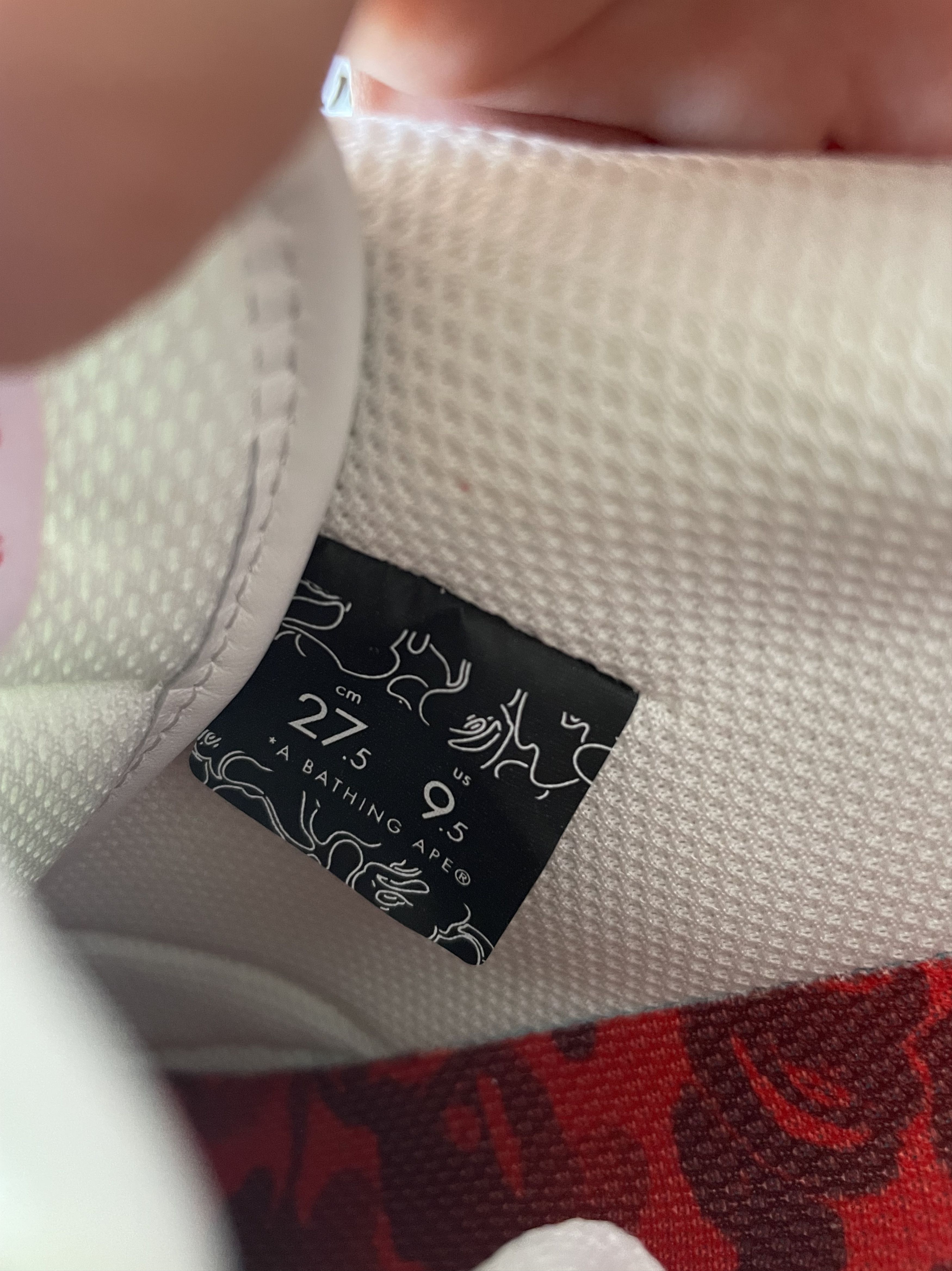 Bape BAPE CHINA 13th ANNIVERSARY SK8STA Size US 9.5 / EU 42-43 - 9 Thumbnail