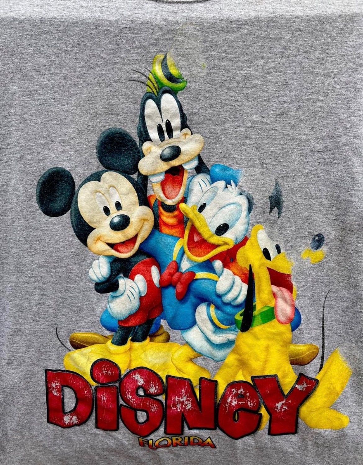 Disney Vintage Disney Florida Mickey Mouse & Friends T-Shirt Gray Size US M / EU 48-50 / 2 - 5 Thumbnail