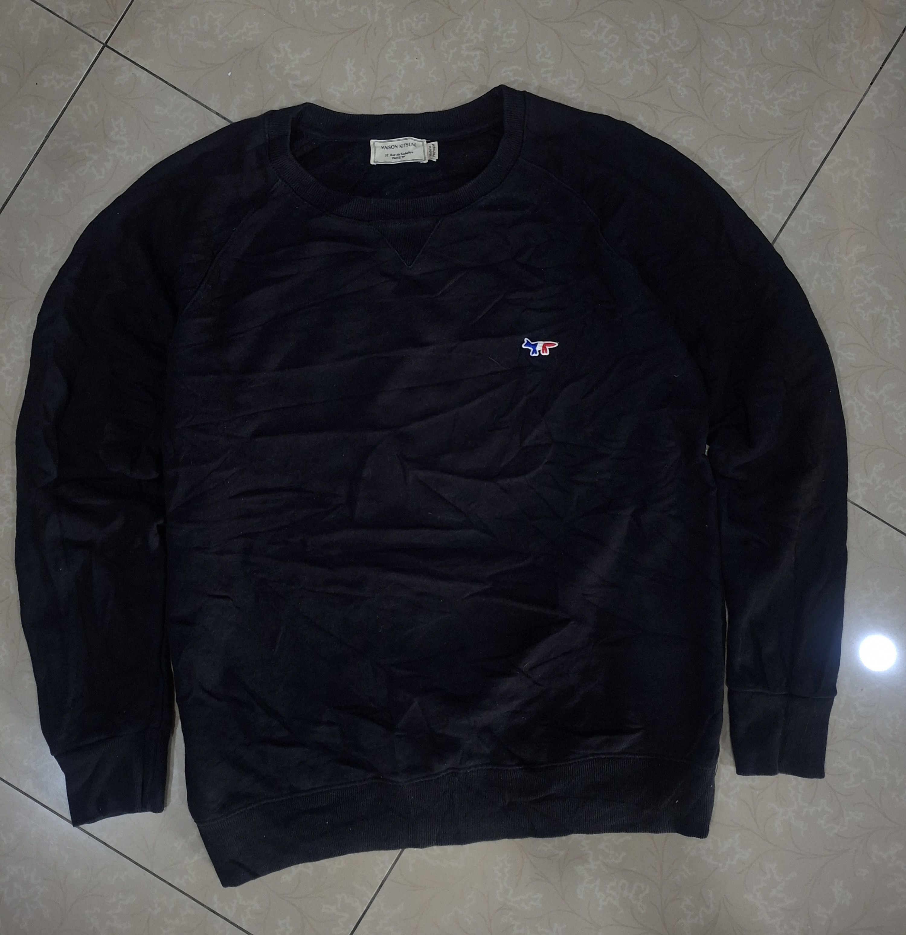 Maison Kitsune Maison Kitsuné Tricolor Fox Sweatshirt Size US L / EU 52-54 / 3 - 1 Thumbnail