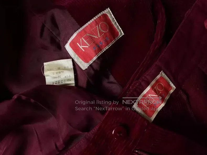 Kenzo Kenzo 1982 AW Corduroy Suit Set. Size US 34 / EU 50 - 9 Thumbnail