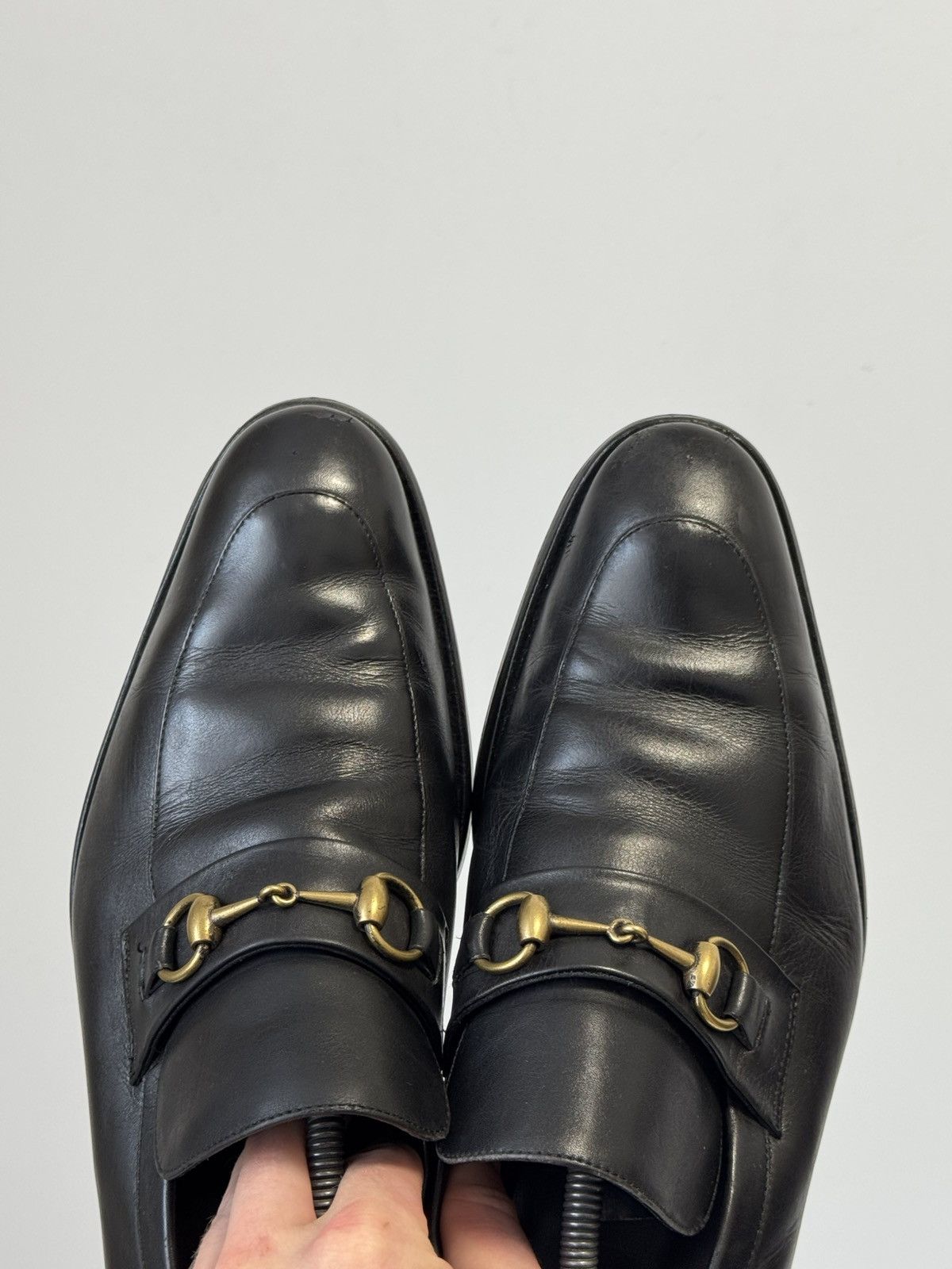 Gucci Gucci - Mens Leather Loafers size 44 Size US 10.5 / EU 43-44 - 8 Thumbnail