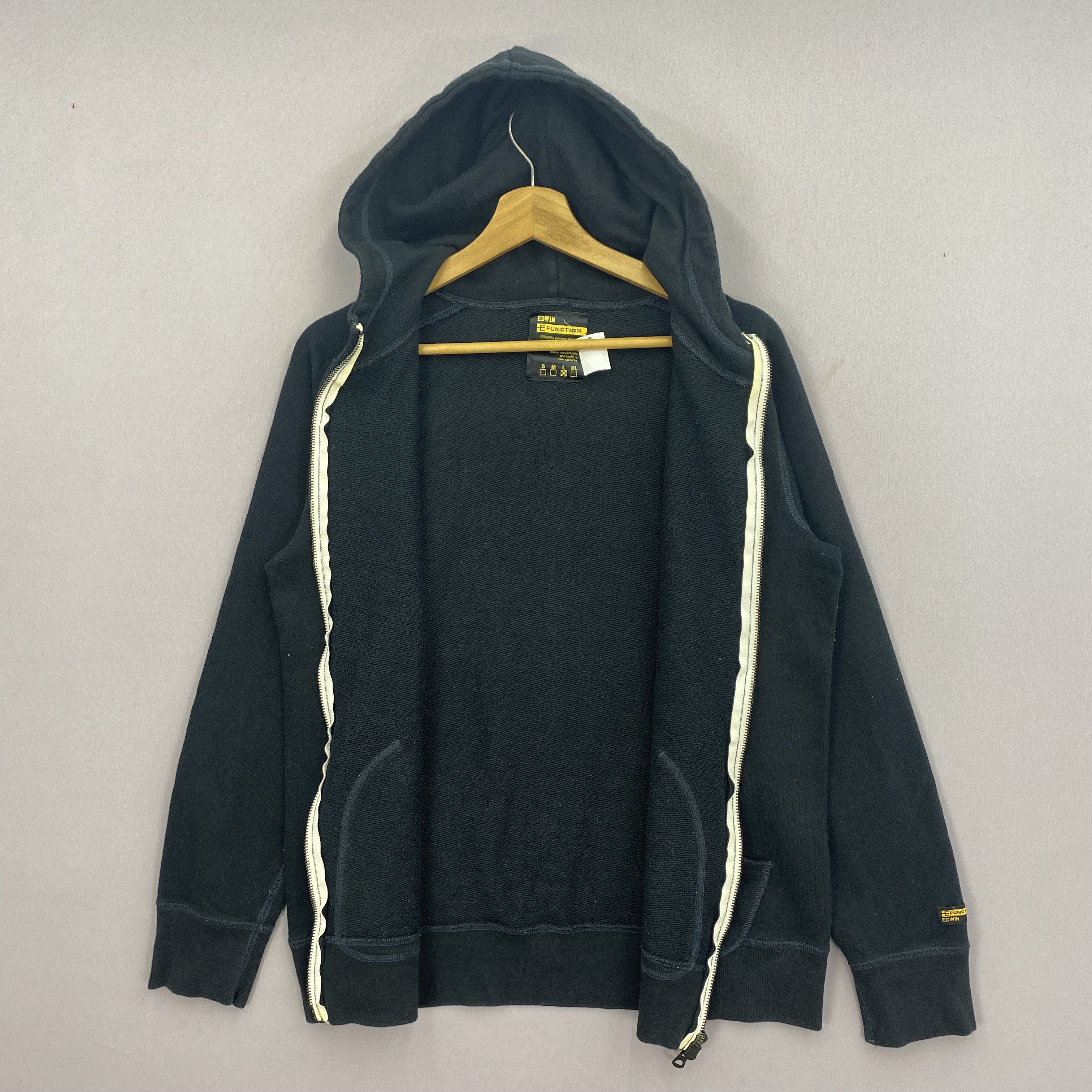 Edwin Vintage Edwin E-Function Sweater Y2K Hoodie Sweatshirt Size US S / EU 44-46 / 1 - 5 Thumbnail