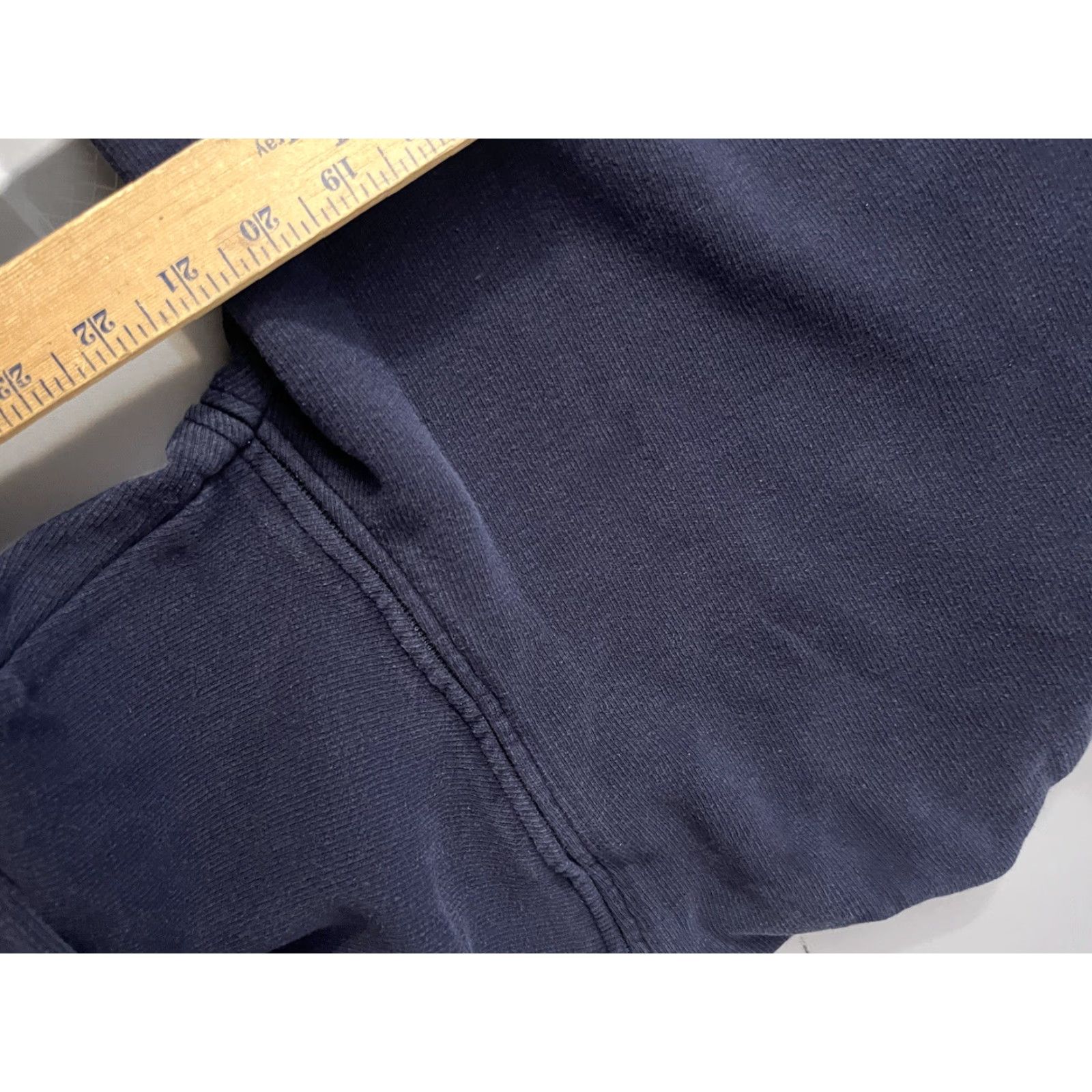 Chaps VINTAGE Chaps Ralph Lauren Navy Blue Logo Pullover Hoodie M Mens 90s Size US M / EU 48-50 / 2 - 5 Thumbnail