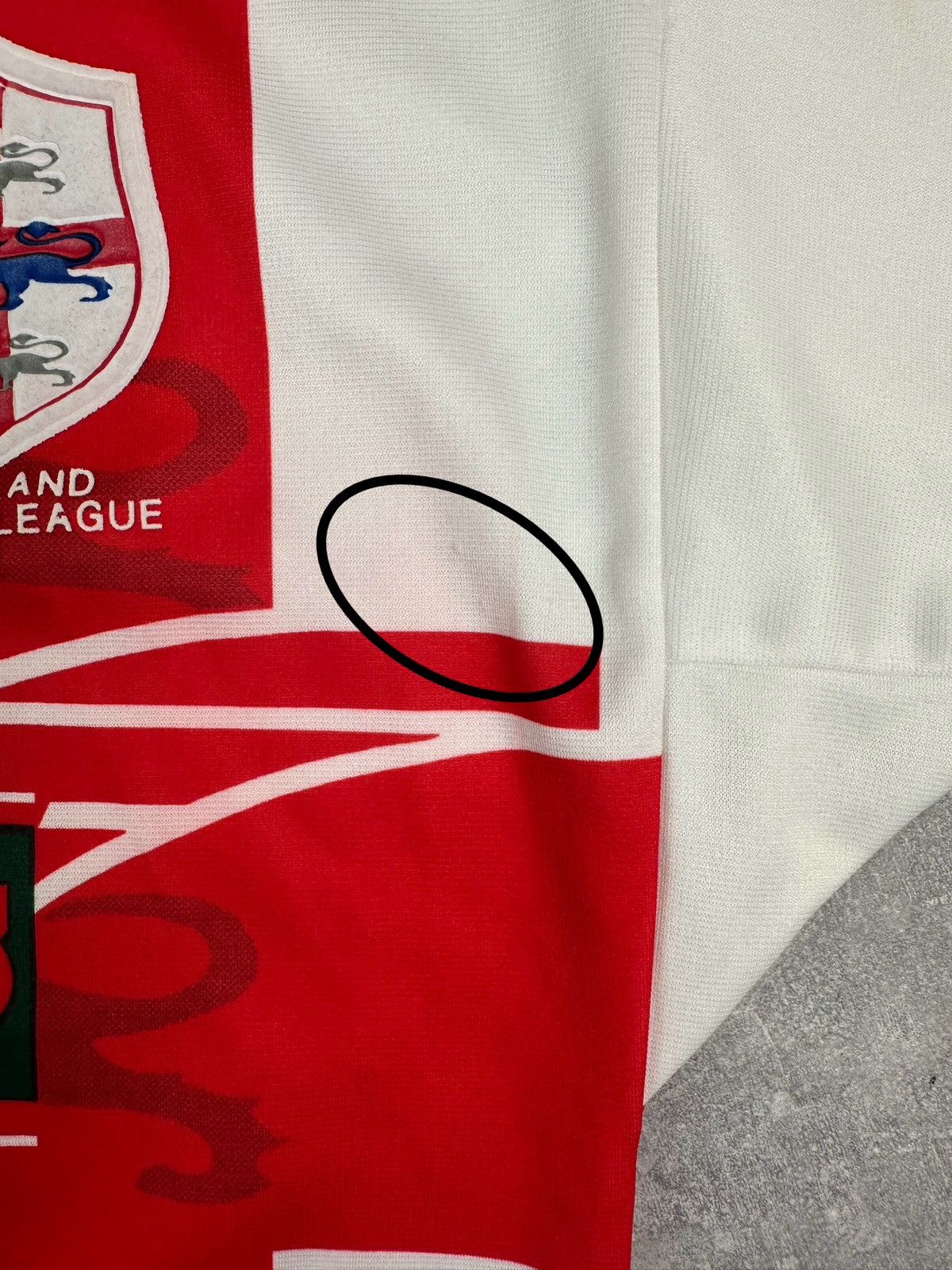 Puma Puma England Home Rugby League Jersey 1995 Size US XL / EU 56 / 4 - 12 Thumbnail