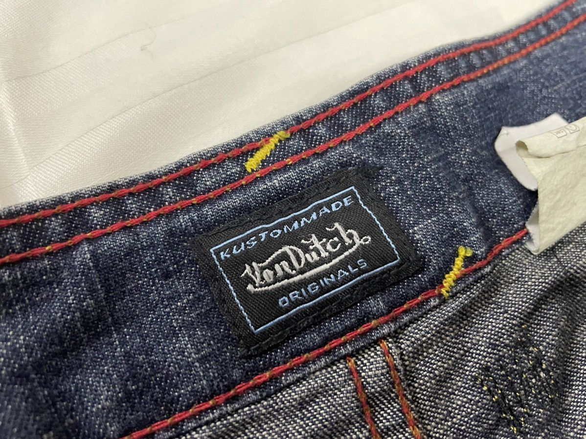 Von Dutch Vintage Rare Y2K Von Dutch Mini Skirt Big Logo Size 27" / US 4 / IT 40 - 18 Thumbnail