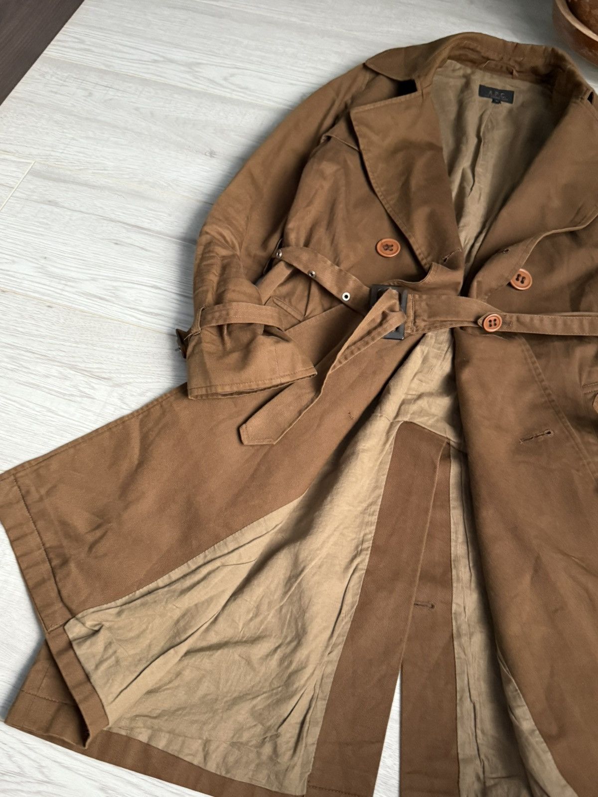 A.P.C. × Designer A.P.C rue madame Paris trench coat Size M / US 6-8 / IT 42-44 - 3 Thumbnail