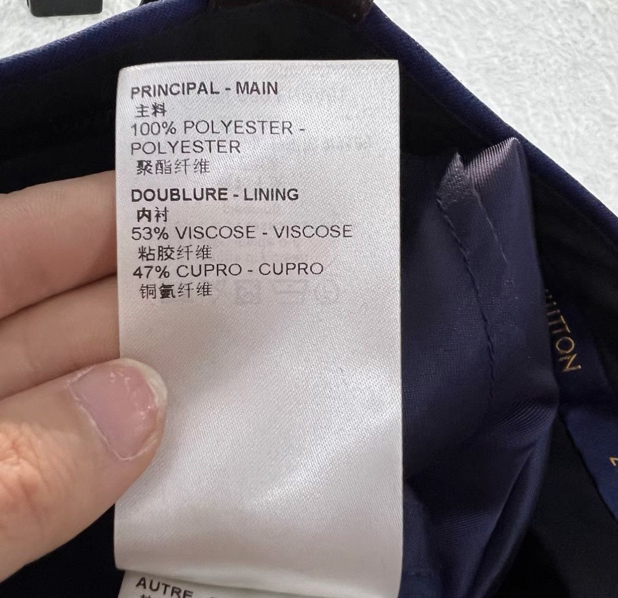 Louis Vuitton Louis Vuitton Monogram Belted Blue Shorts J41 Size US 38 / EU 54 - 6 Thumbnail