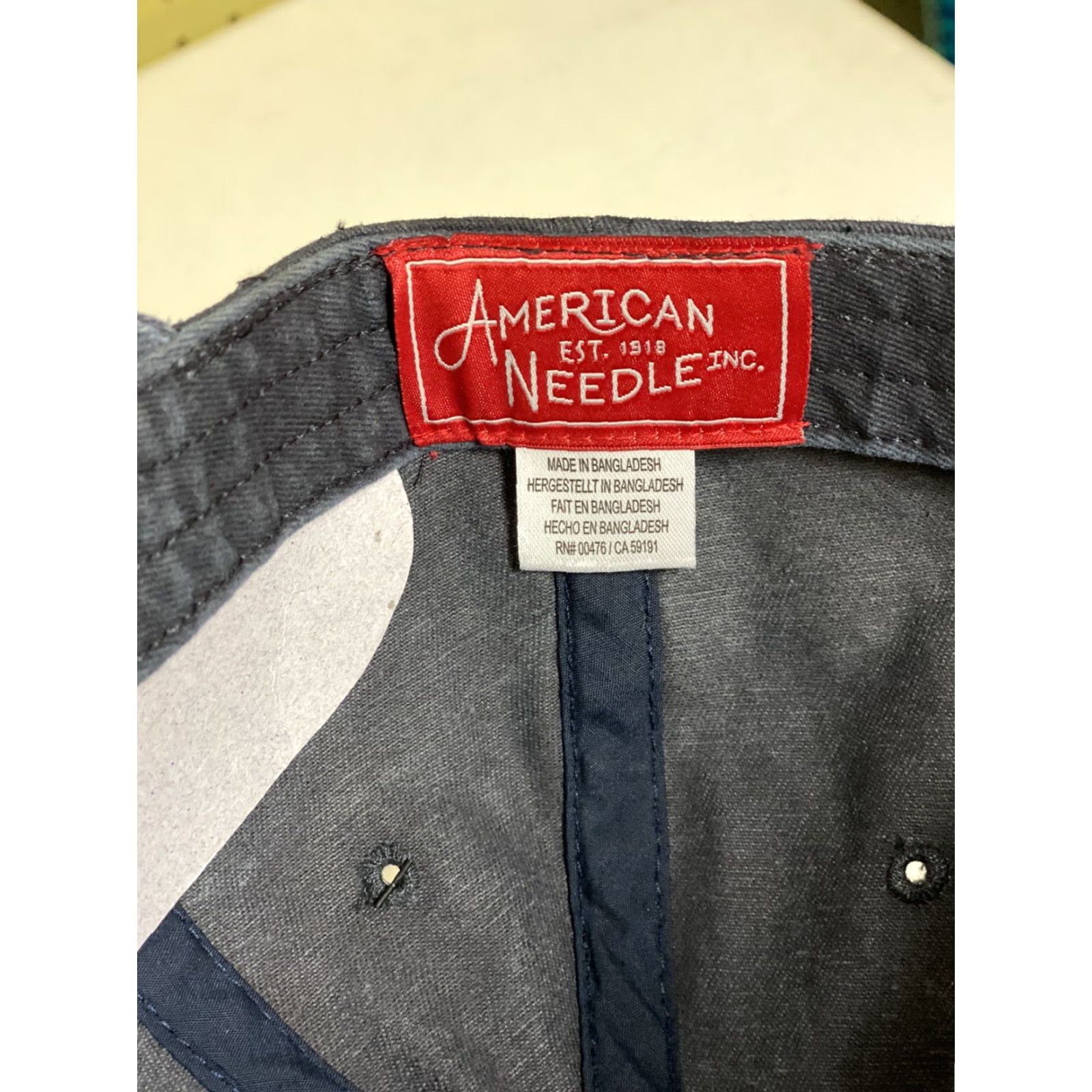 American Needle American Needle Dad Hat Slouch Baseball Cap California Flag Bear OSFM Blue NWT Men Hats Size ONE SIZE - 6 Thumbnail