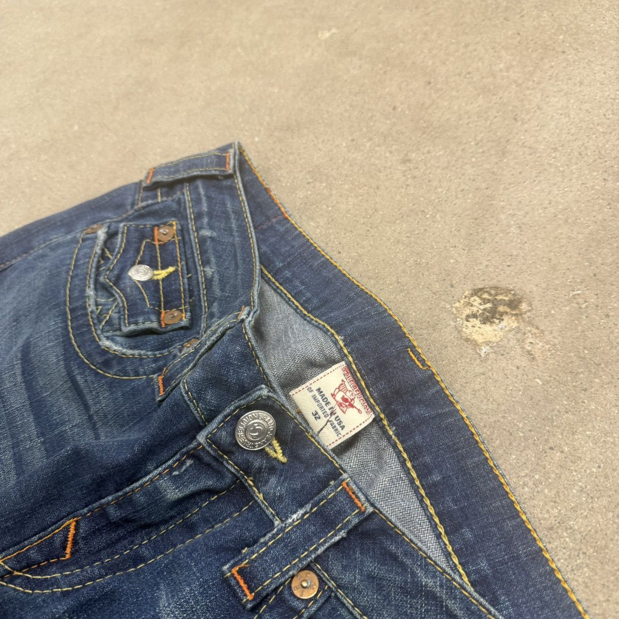 True Religion × Vintage Vintage Y2K True Religion Becky Flare Baggy Jeans Size US 32 / EU 48 - 6 Thumbnail