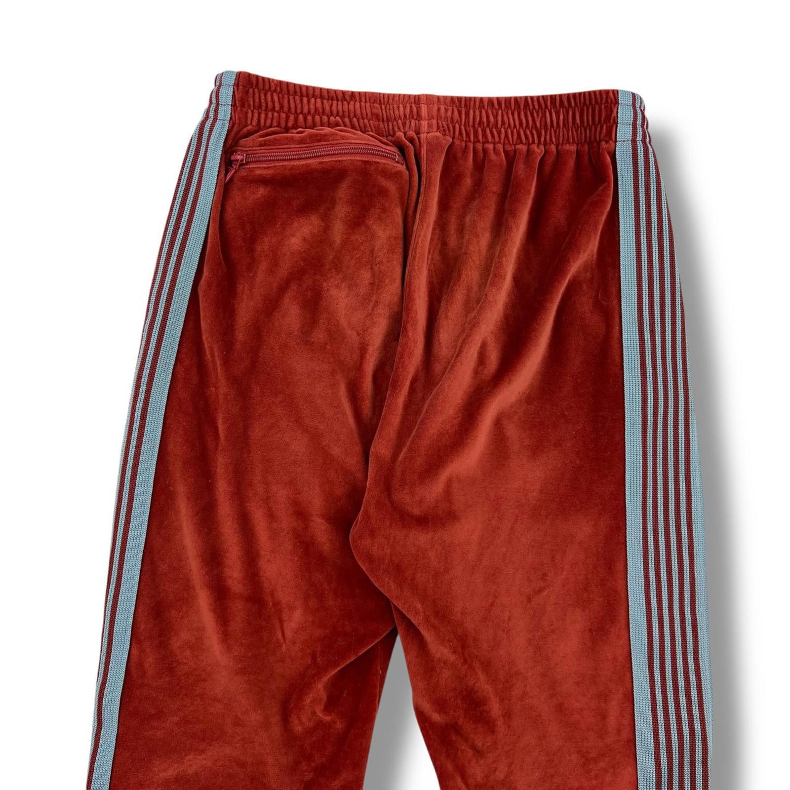 Needles Needles Orange & Blue Velour Sweatpants Size US 30 / EU 46 - 3 Thumbnail
