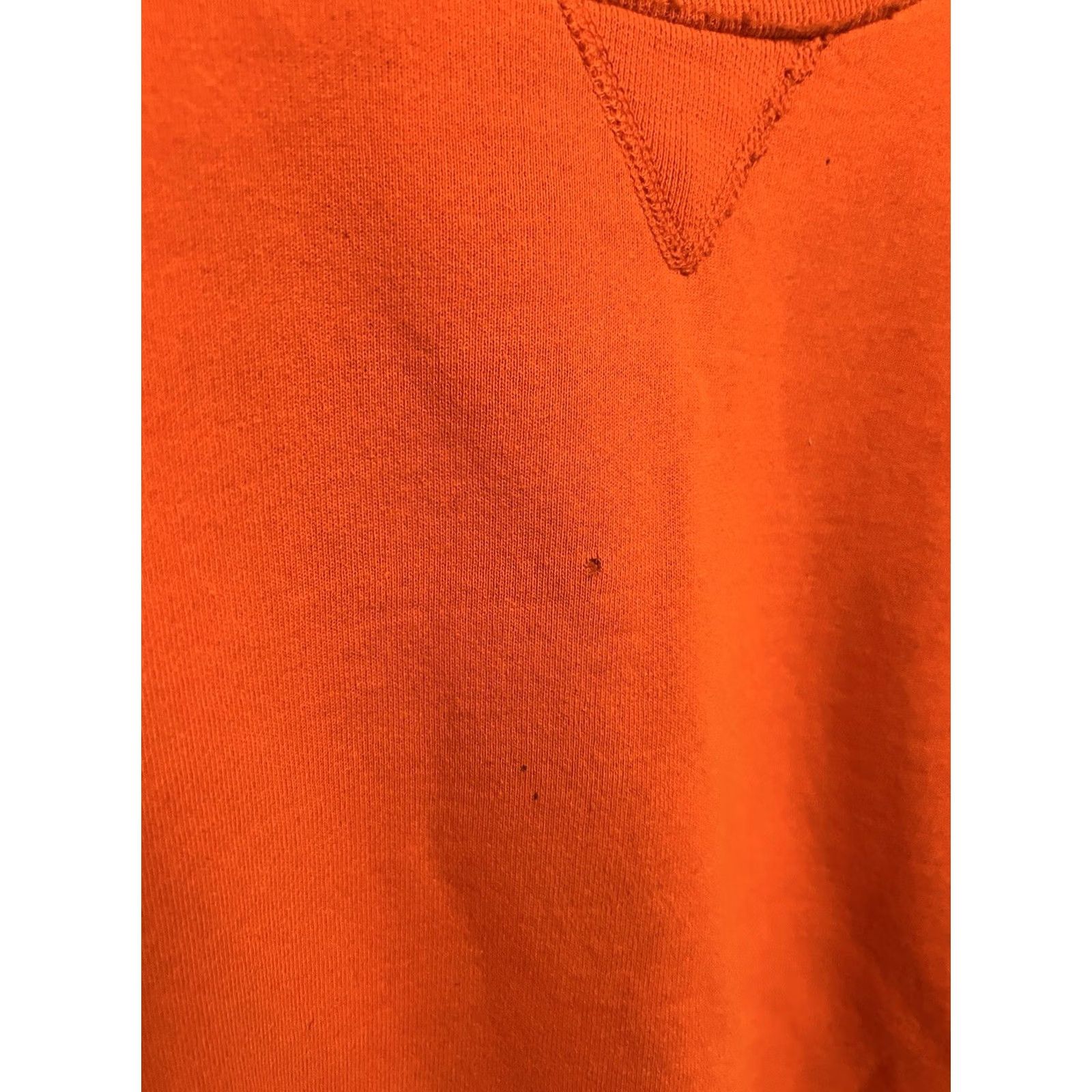 Russell Athletic VINTAGE Russell Athletic Sweatshirt Orange 2XL Men Pullover 90s Size US XXL / EU 58 / 5 - 4 Thumbnail