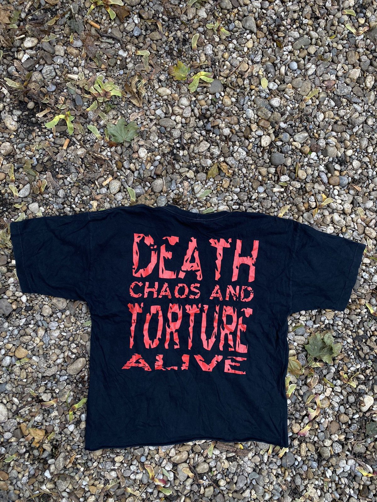 Band Tees × Vintage Vintage 2005 Torture Squad Death Chaos T-Shirt Size US M / EU 48-50 / 2 - 2 Thumbnail
