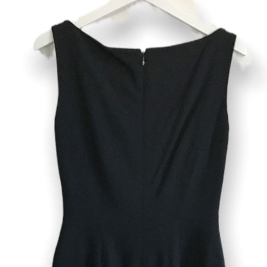 Donna Karan Vintage Donna Karan Black Wool Dress Size 4 Sleeveless USA M Size S / US 4 / IT 40 - 8 Thumbnail