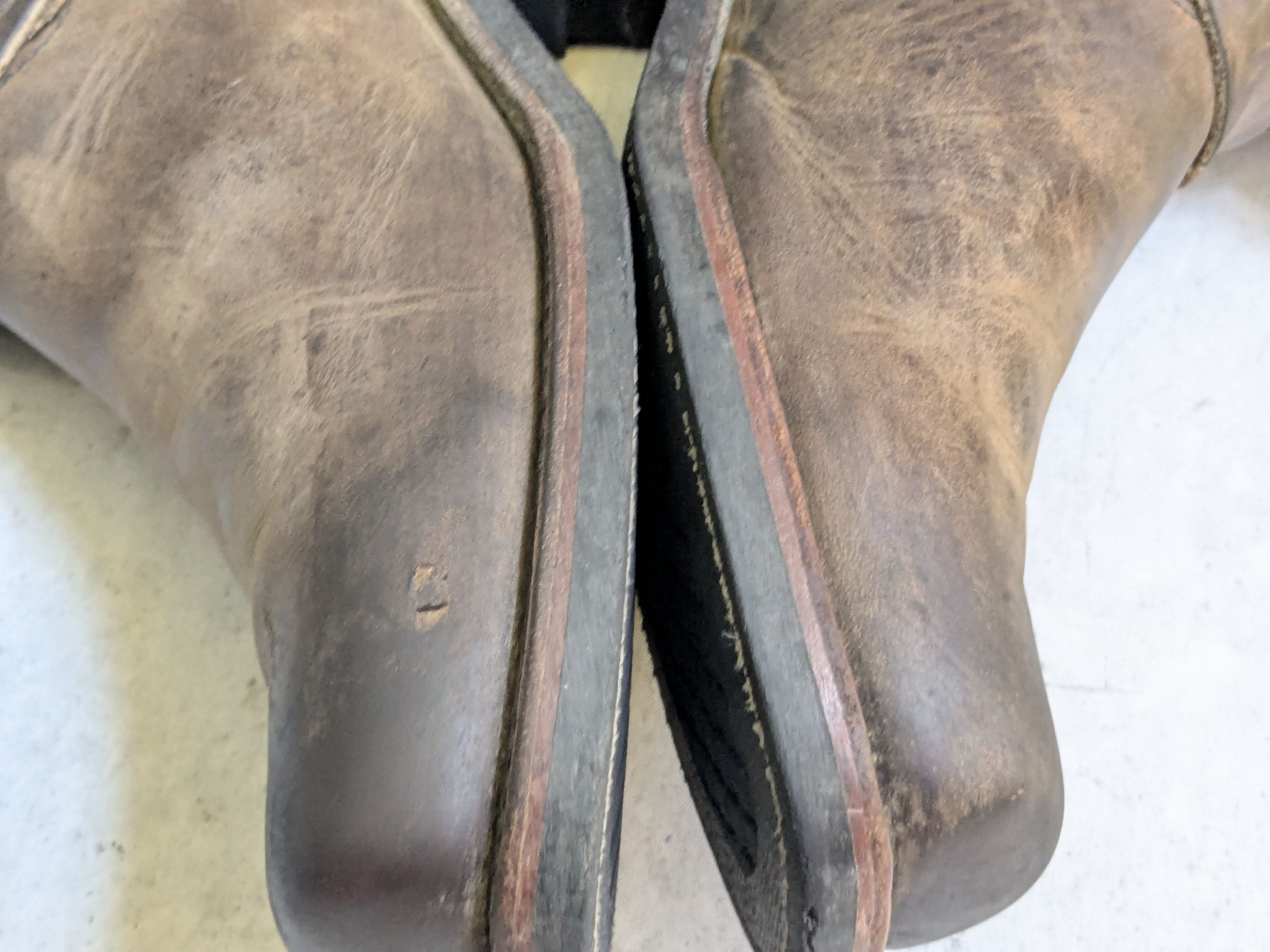 Frye Frye Harness Boots Brown 11.5 Wide Leather USA Size US 11.5 / EU 44-45 - 13 Thumbnail