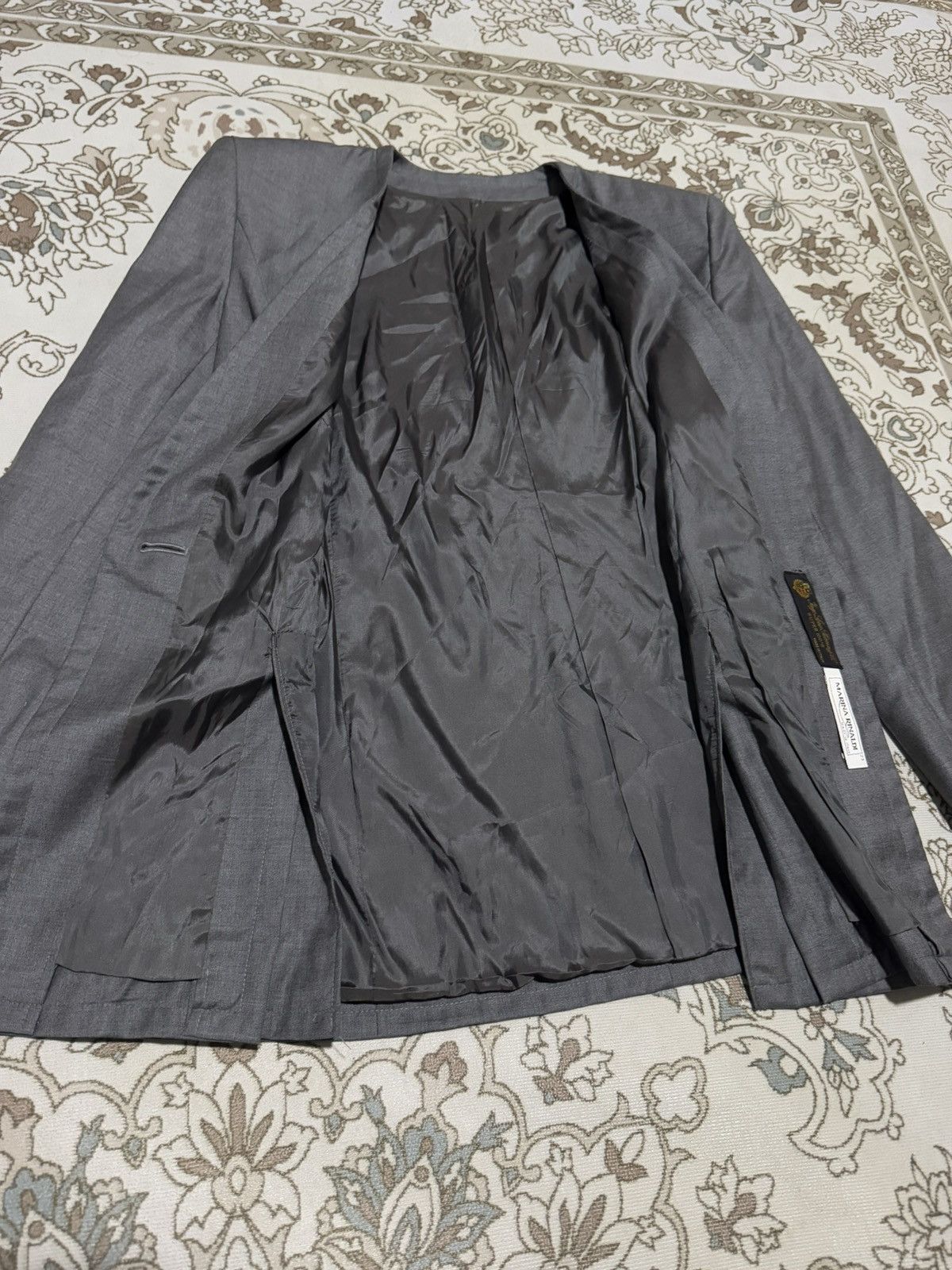 Loro Piana × Marina Rinaldi Rayon Loro Piana for Marina Rinaldi Fine Suit Cropped Blazer Size L / US 10 / IT 46 - 3 Thumbnail
