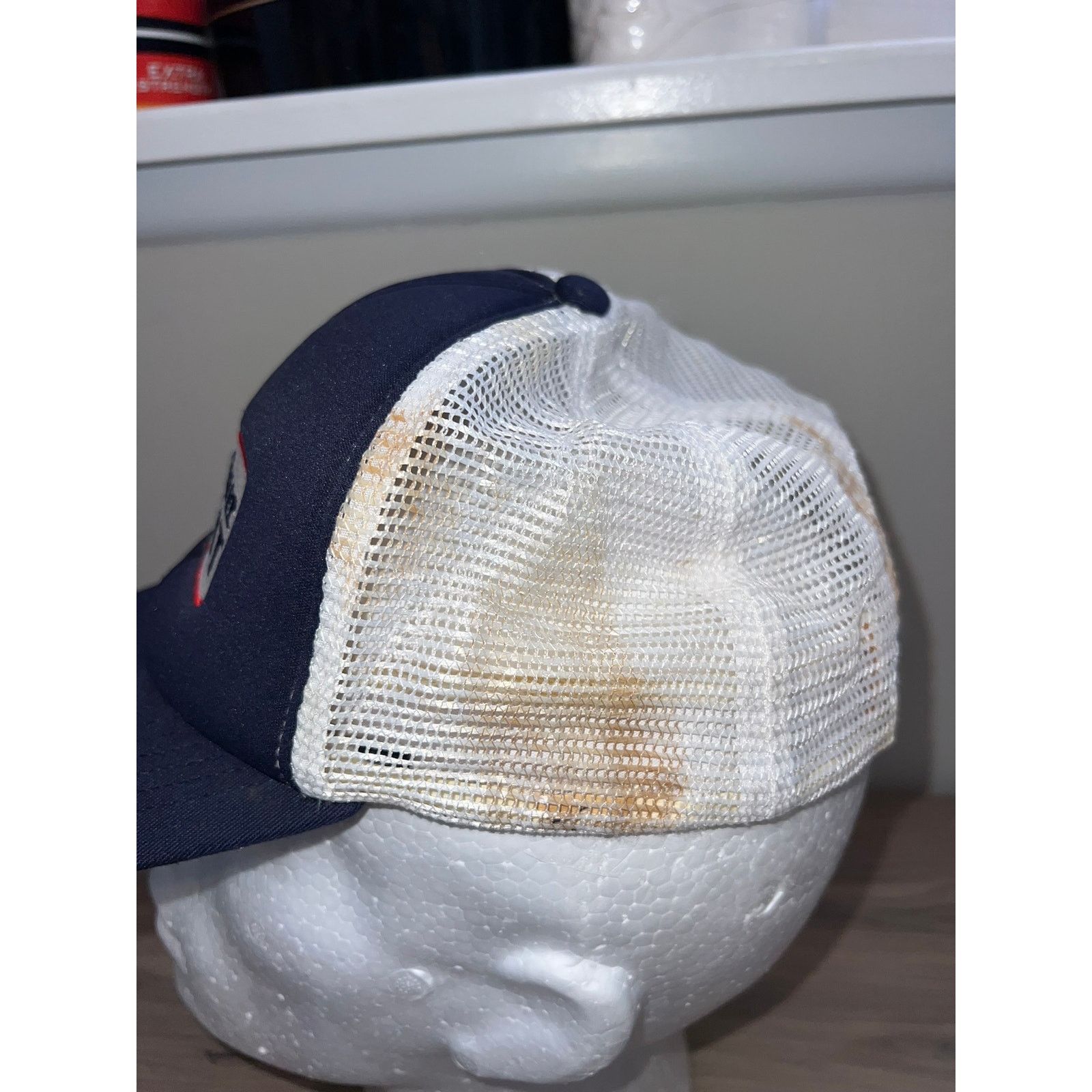 Budweiser Vintage Budweiser Light Hat Alcohol Headwear Cap Stained OS Size ONE SIZE - 3 Thumbnail
