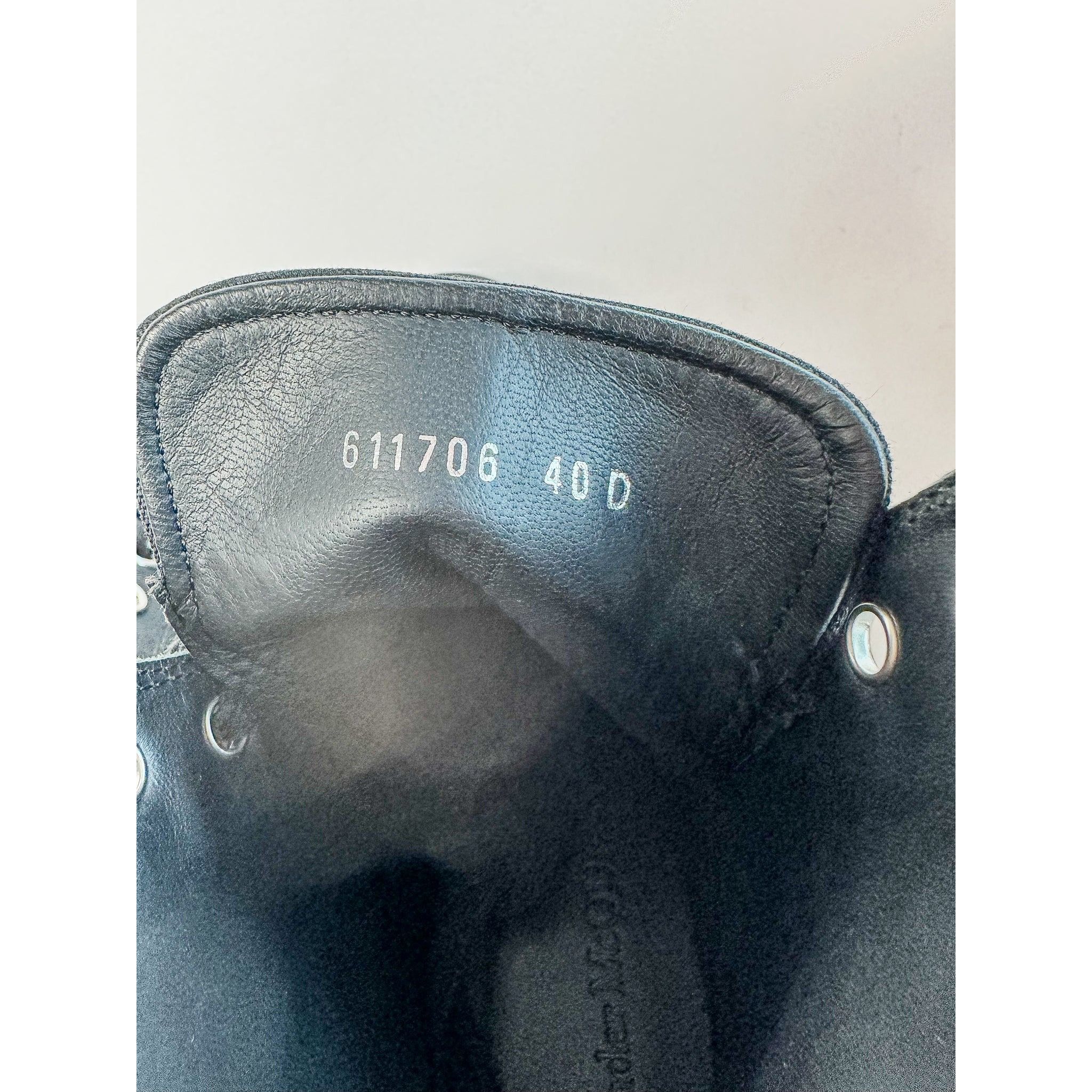 Alexander McQueen Alexander McQueen Black Alex Tread Slick Hi Sneaker Boots Size US 10 / IT 40 - 8 Thumbnail