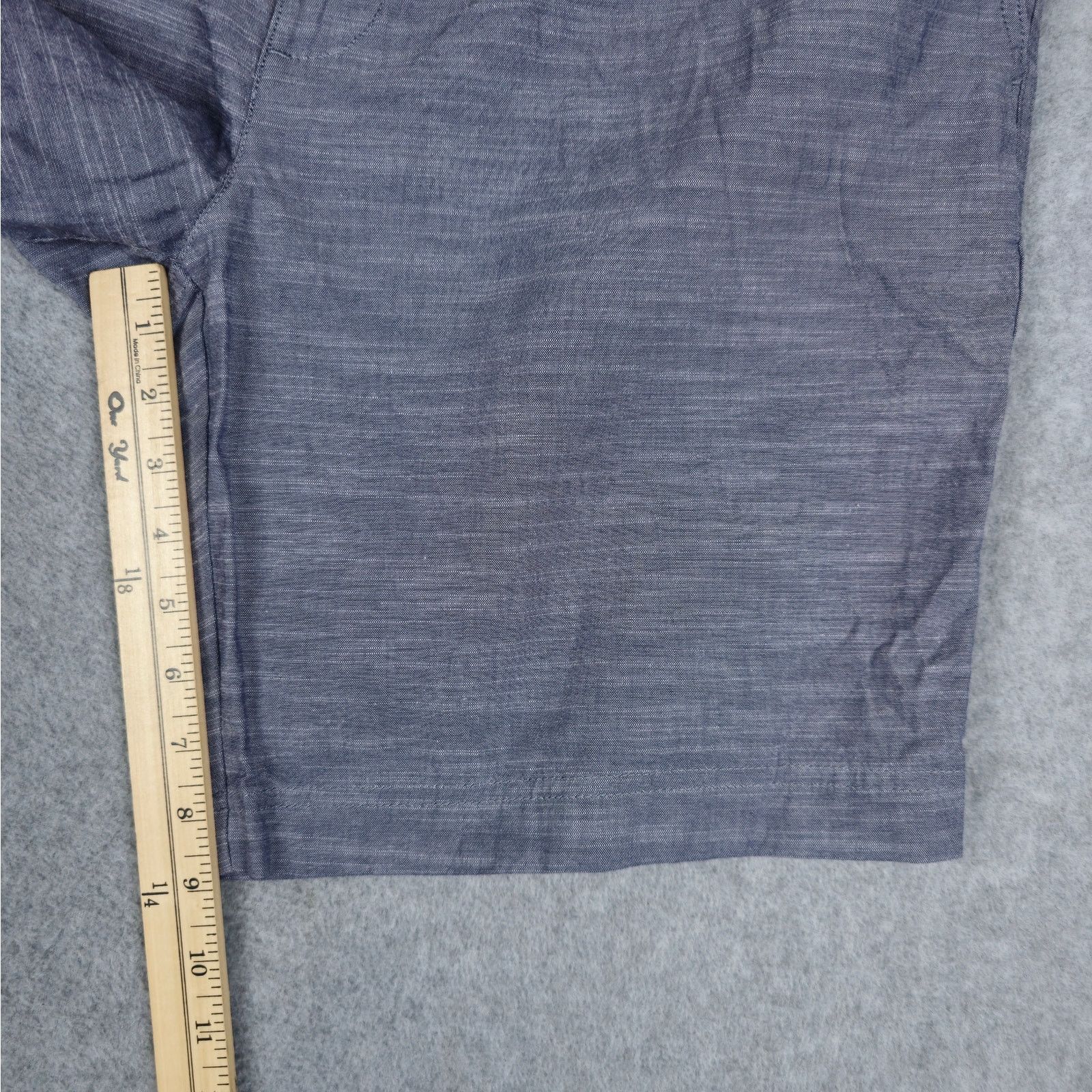 Roundtree & Yorke NWT Roundtree & Yorke 38 Gray Flat Front Chino Style Shorts Size US 38 / EU 54 - 10 Thumbnail