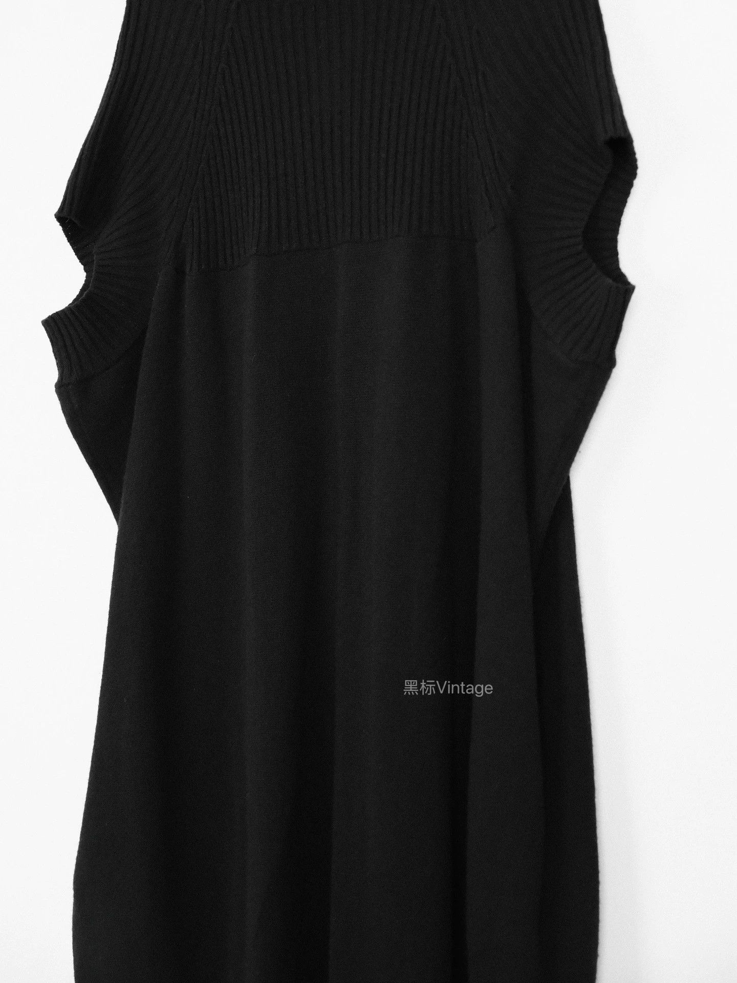 Yohji Yamamoto Yohji Yamamoto 96AW Archive Origami-Pleated Knit Dress Size M / US 6-8 / IT 42-44 - 4 Thumbnail