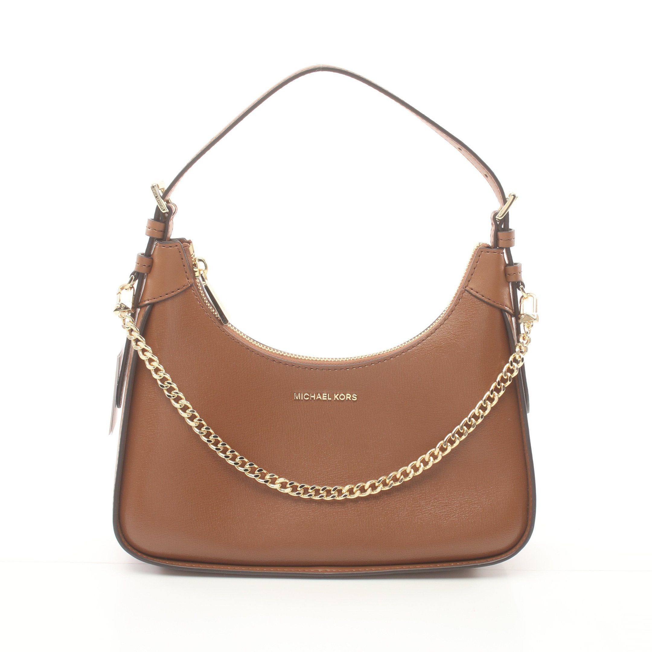Michael Kors Wilma One Shoulder Bag Leather Brown