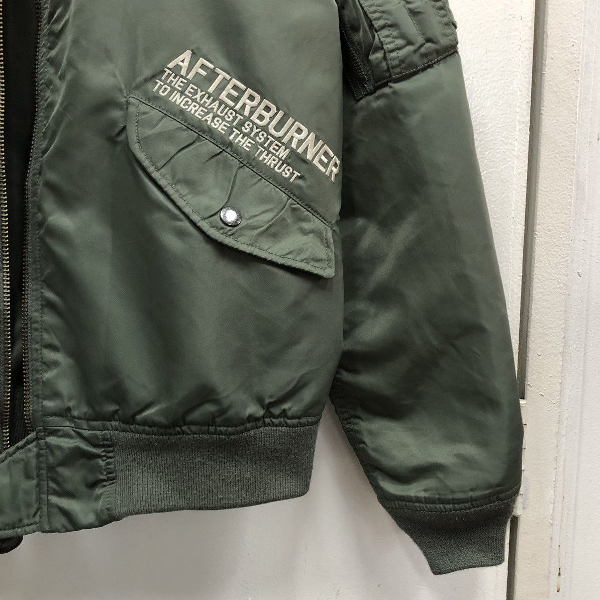 Avirex AVIREX L-2B TOMCAT Ma-1 Flight Bomber Jacket Size US XL / EU 56 / 4 - 4 Thumbnail