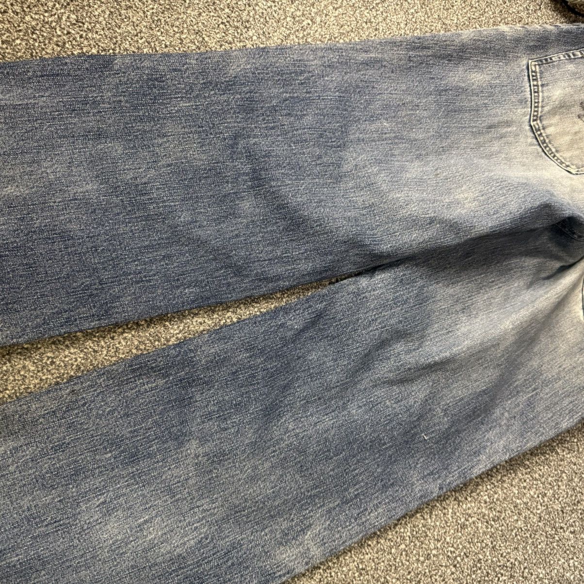 Seditionaries 1988 Casual Urban Lee Cooper Distressed WideLeg Denim Size US 36 / EU 52 - 8 Thumbnail