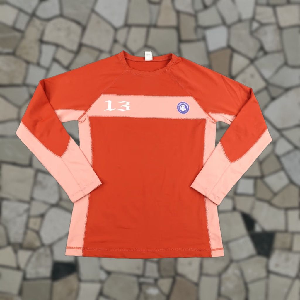 Burton VINTAGE Burton City Of Manchester Shirt Womens Large Orange 90s Sports Activewear Outdoor Skiing Soccer Athletic Size L / US 10 / IT 46 - 1 Thumbnail