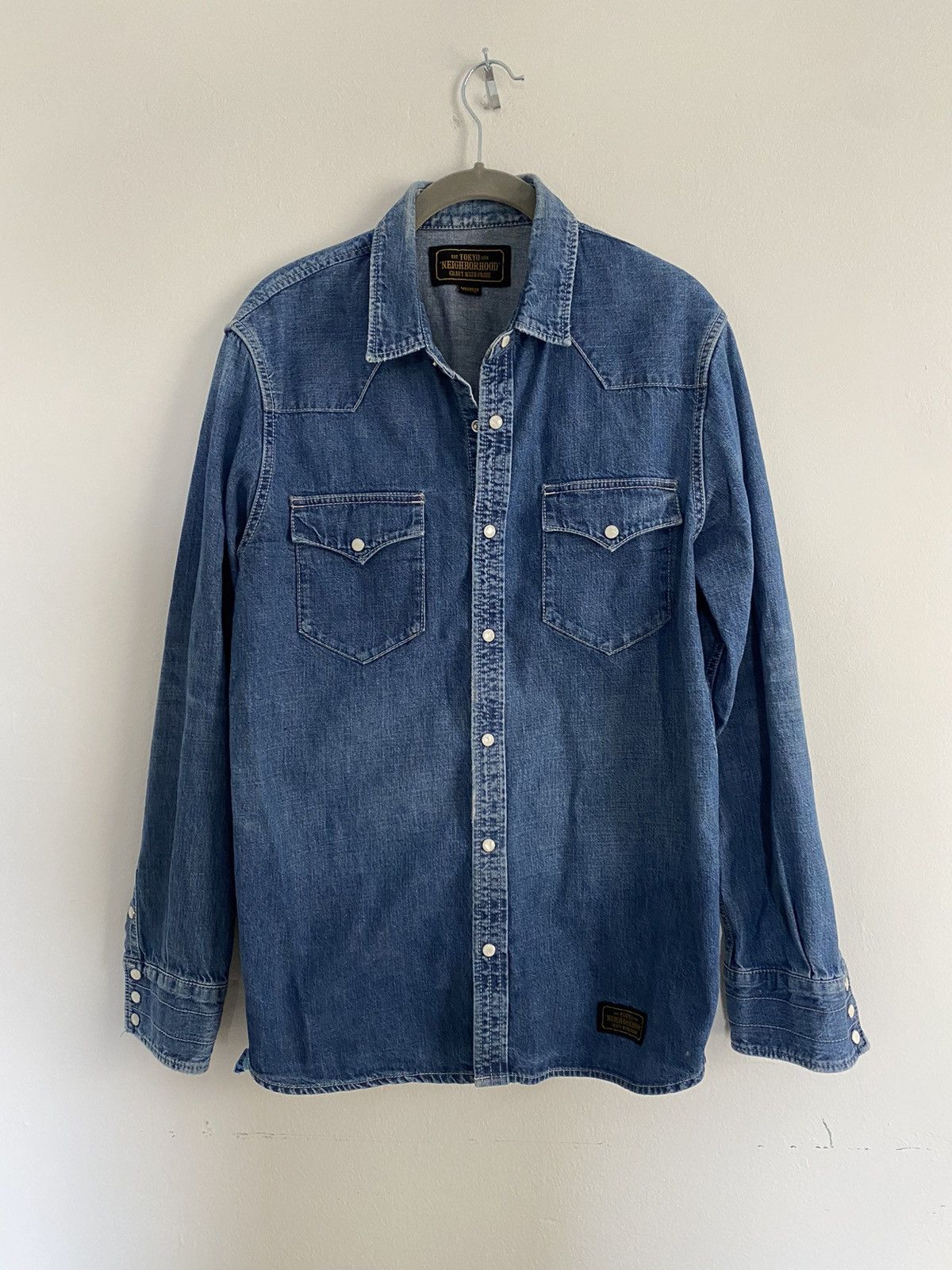 未使用 NEIGHBORHOOD WESTERN SHIRT M デニム Neighborhood Neighborhood Western Denim Shirt | Grailed
