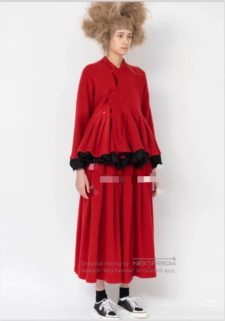 Comme des Garcons Comme Des Garcons Wool felting Chinese-style top Size S / US 4 / IT 40 - 7 Thumbnail
