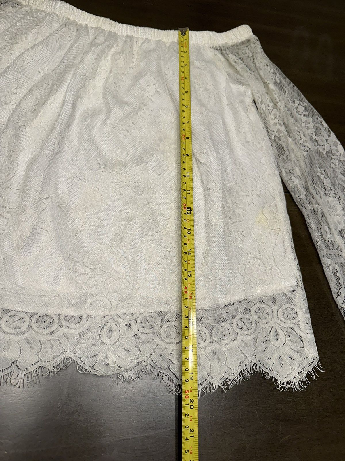 True Religion True Religion Off The Shoulder Top Blouse Lace Women’s-Small Size S / US 4 / IT 40 - 4 Thumbnail