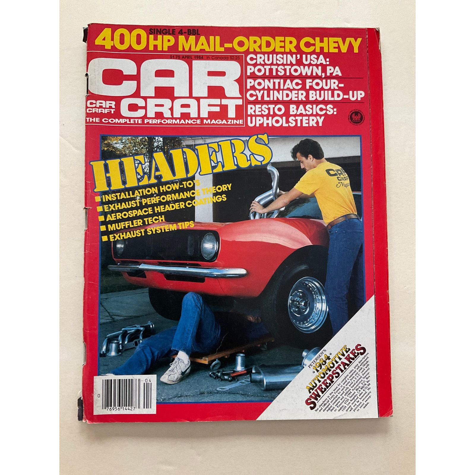 Other Car Craft Vintage Magazine April 1984 Performance Magazine Size ONE SIZE - 1 Thumbnail