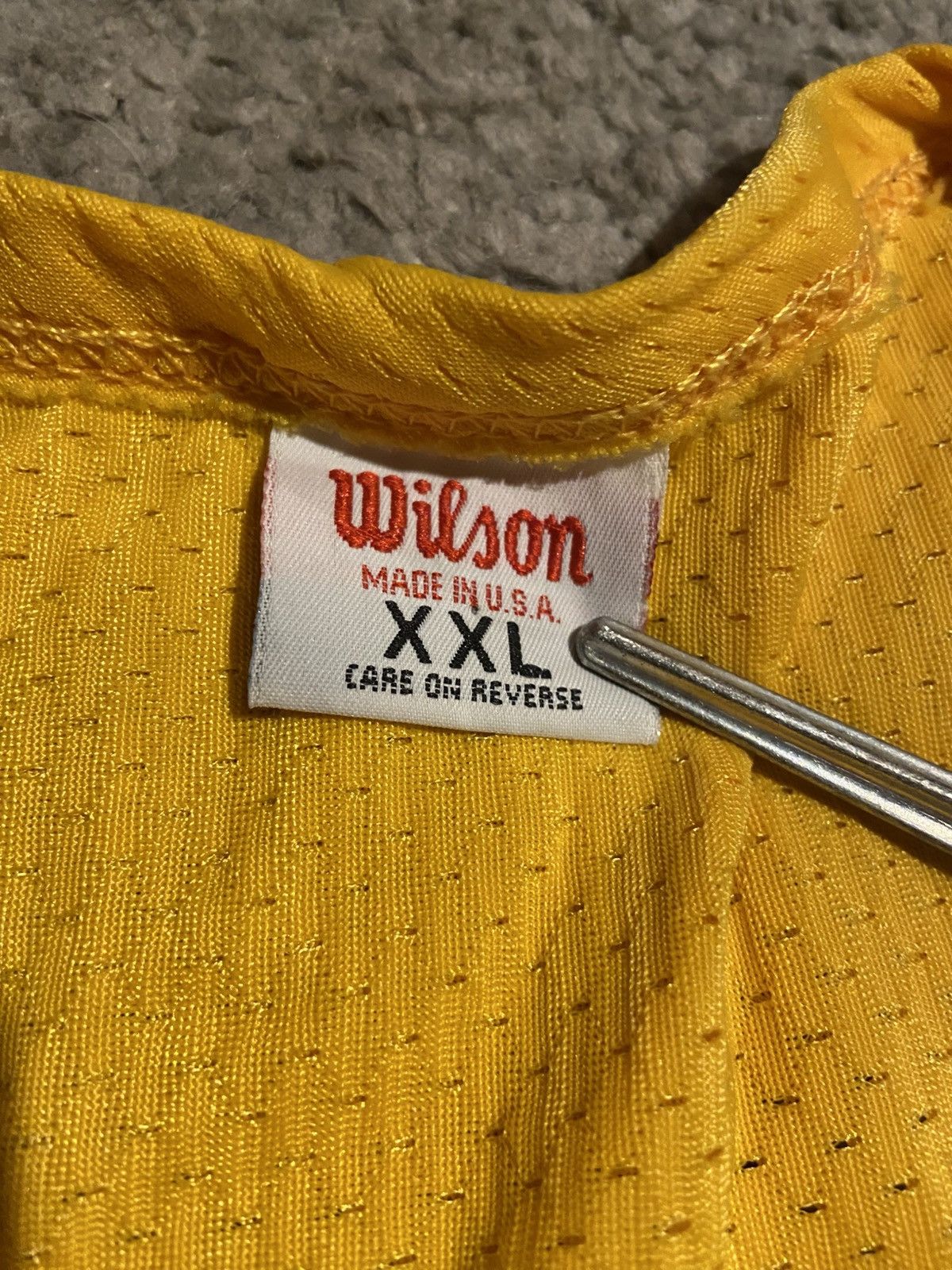 Vintage × Wilson Wilson Santa Clara Department of Corrections Jersey Size US XXL / EU 58 / 5 - 2 Thumbnail