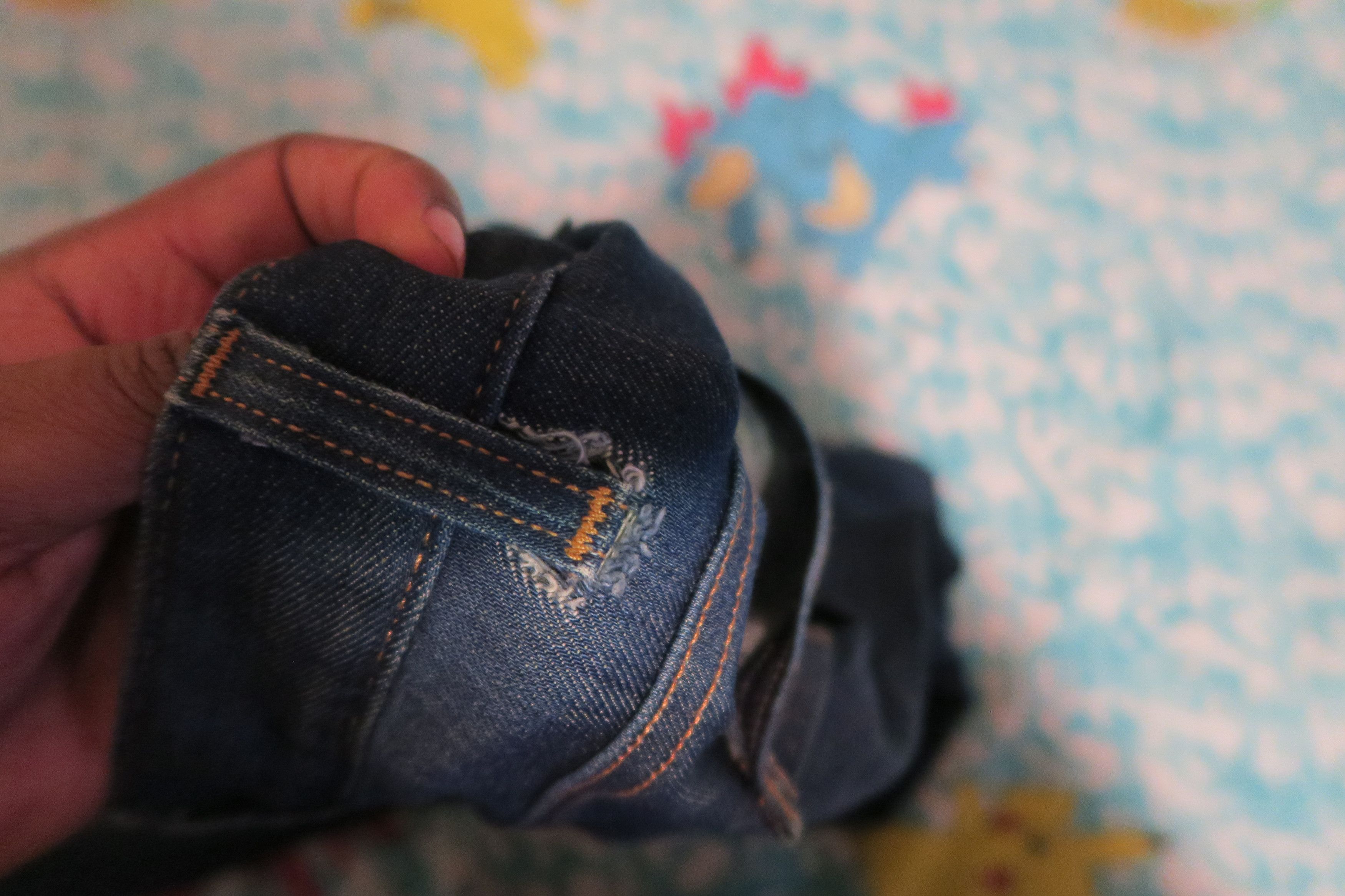 Levi's × Levi's Vintage Clothing Modern Levis 1970 Bell Orange Tab Bell Bottom Flare 29x34 Size 29" - 7 Thumbnail