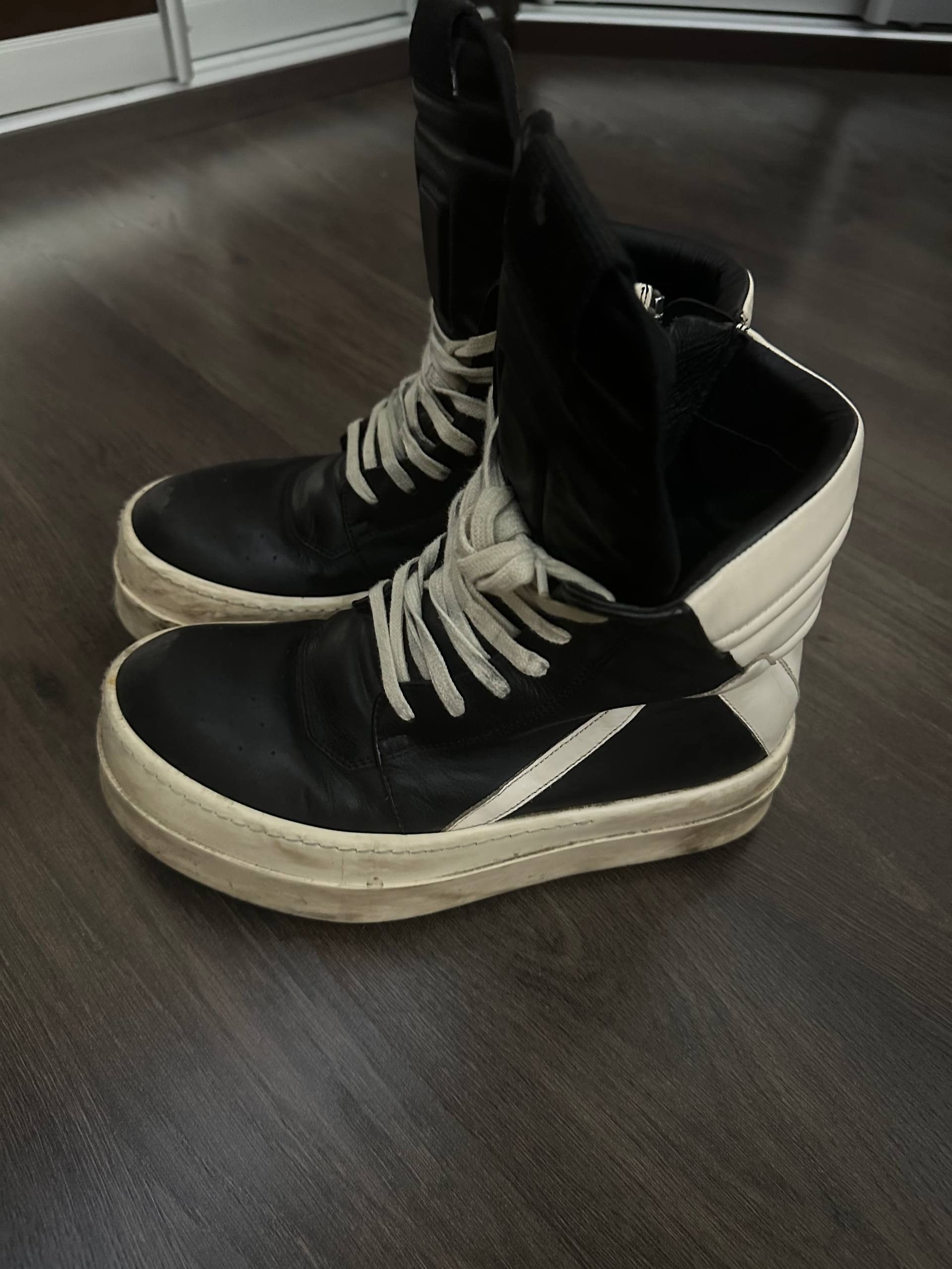 Rick Owens Rick Owens Geobasket Double Bumber Size US 8.5 / EU 41-42 - 3 Thumbnail