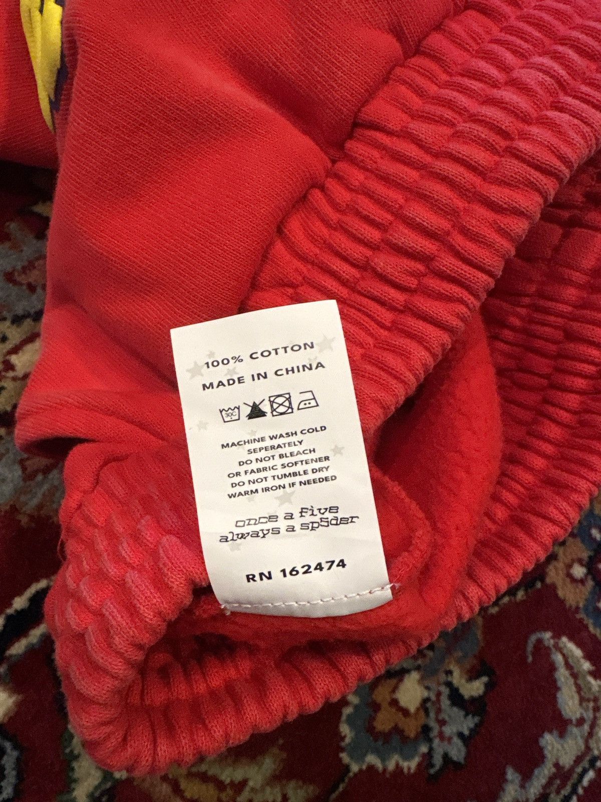 Sp5der Sp5der Shorts Red Size Large Size US 34 / EU 50 - 4 Thumbnail