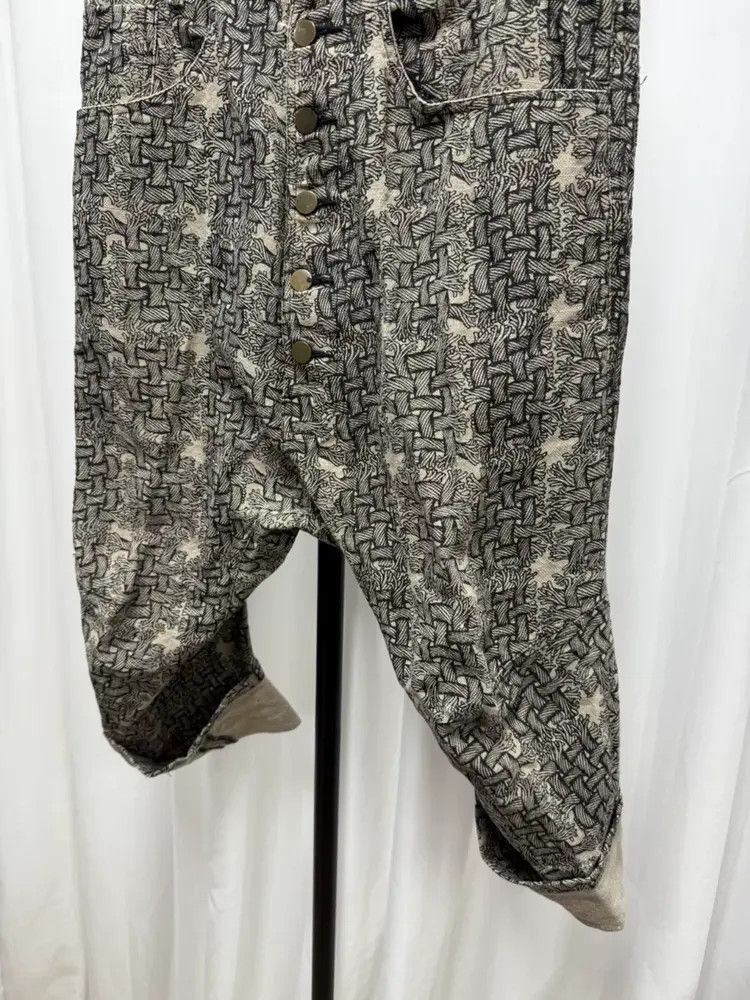 Christopher Nemeth Sz S Nemeth Pattern Cropped Denim Size US 30 / EU 46 - 6 Thumbnail