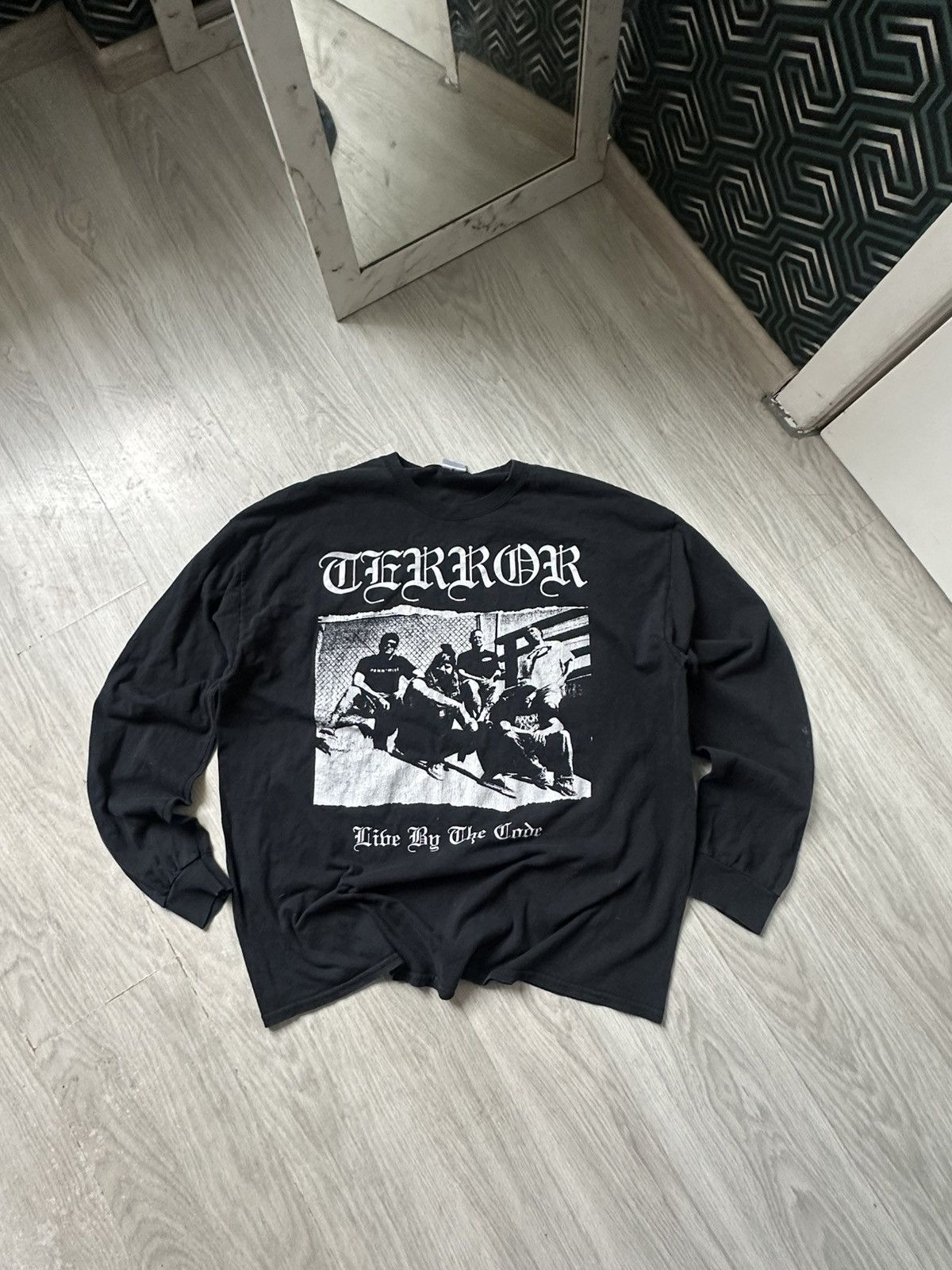Band Tees Terorr Hardcore Rare Vintage True Longsleeve Los Angeles Size US XXL / EU 58 / 5 - 2 Thumbnail