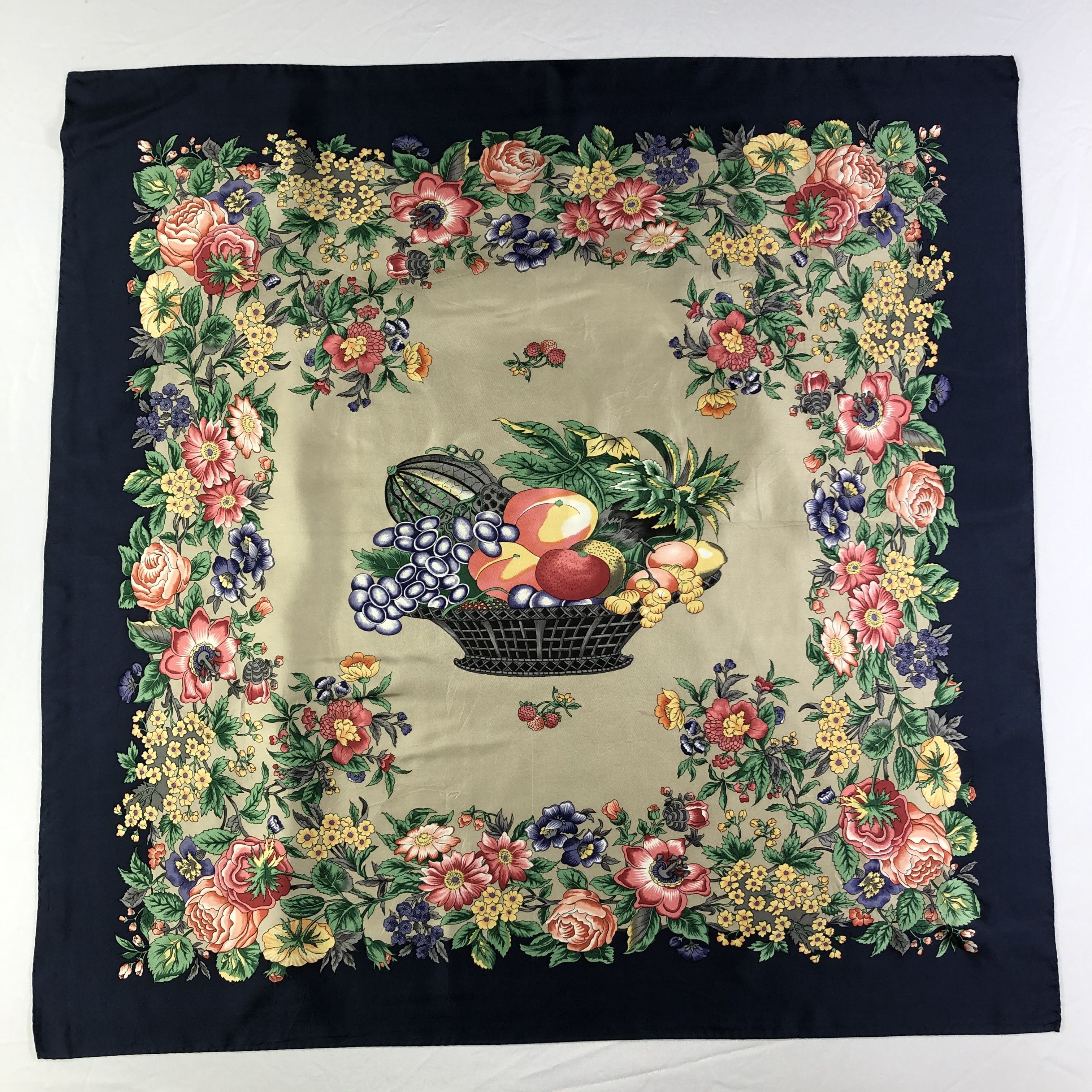 Vintage Vintage Silk Scarf Size ONE SIZE - 2 Thumbnail