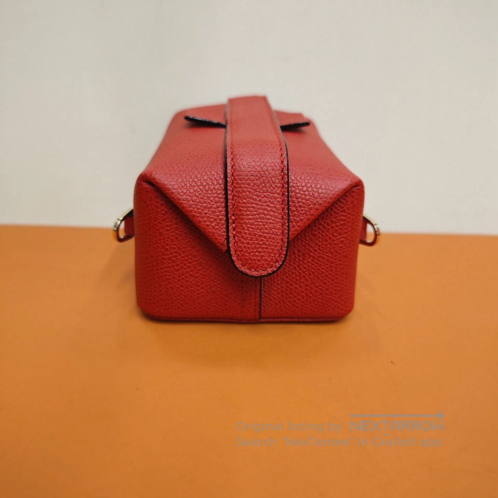 Valextra Valextra Tric Trac Red Crossbody Chain Bag. Size ONE SIZE - 6 Thumbnail