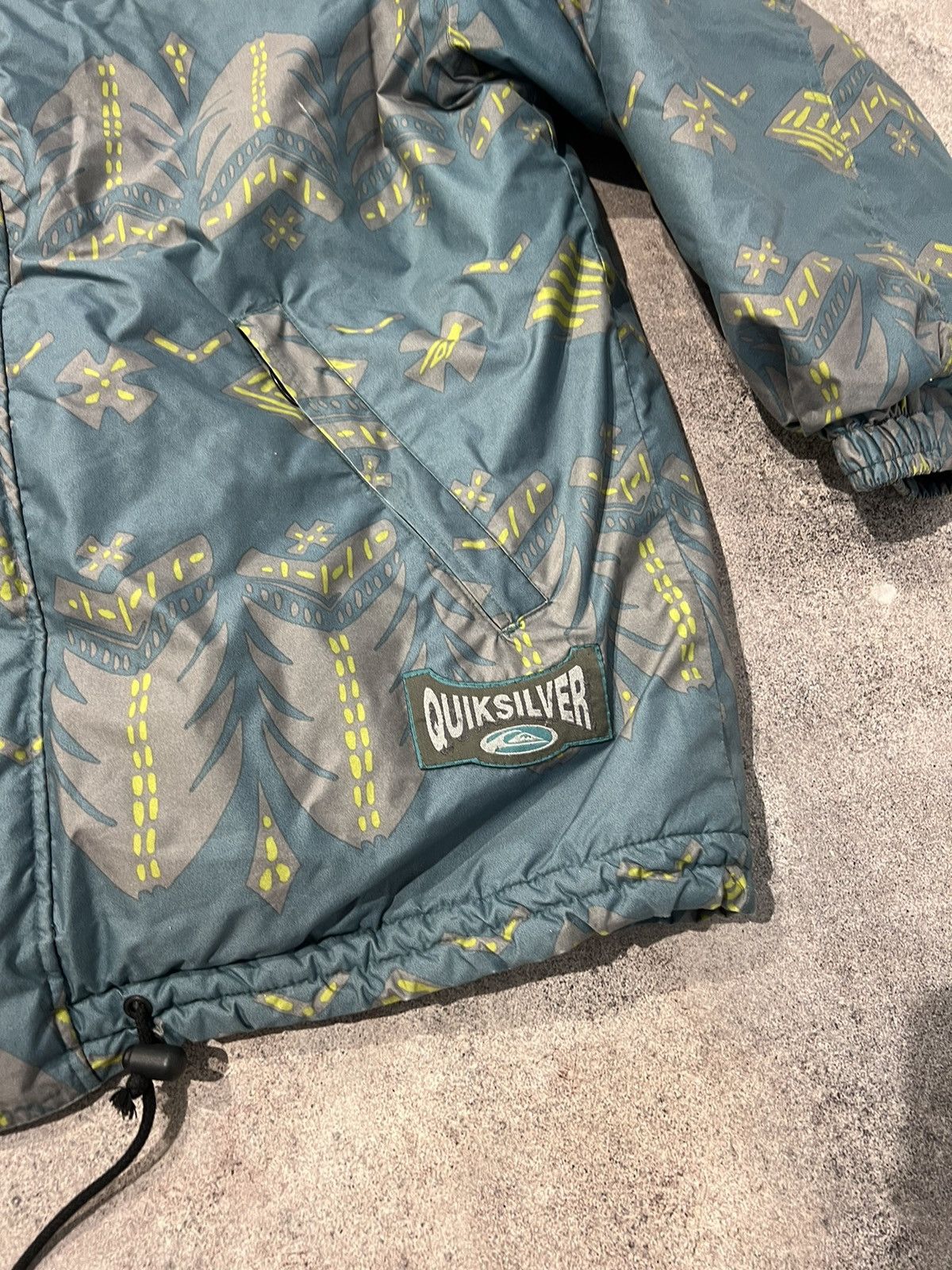 Quiksilver × Vintage Quiksilver vintage rare printed warm jacket Size US L / EU 52-54 / 3 - 3 Thumbnail