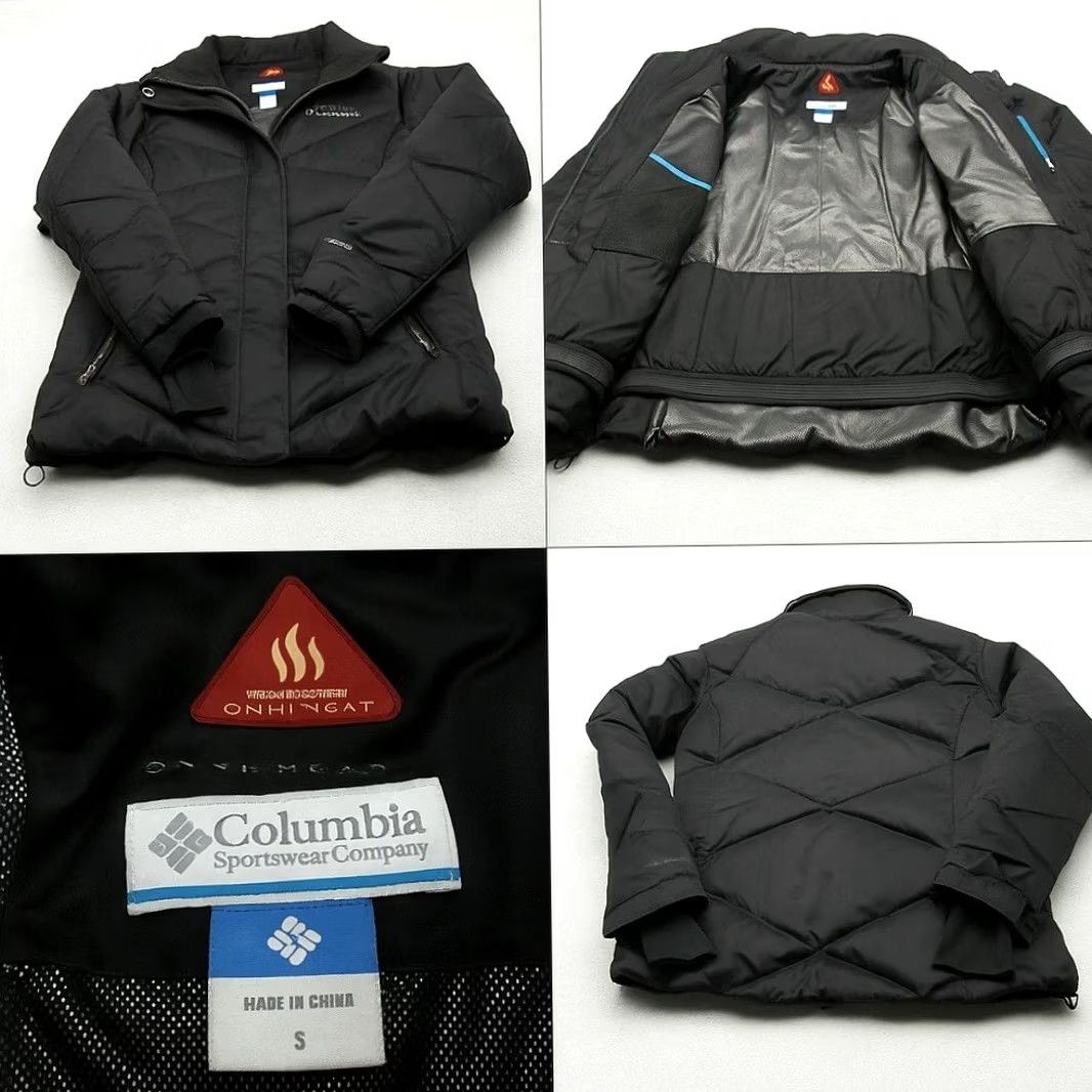 Vintage Columbia Jacket Womens S Black Women Lay Down Thermal Omni Heat Full Zip Size S / US 4 / IT 40 - 2 Thumbnail