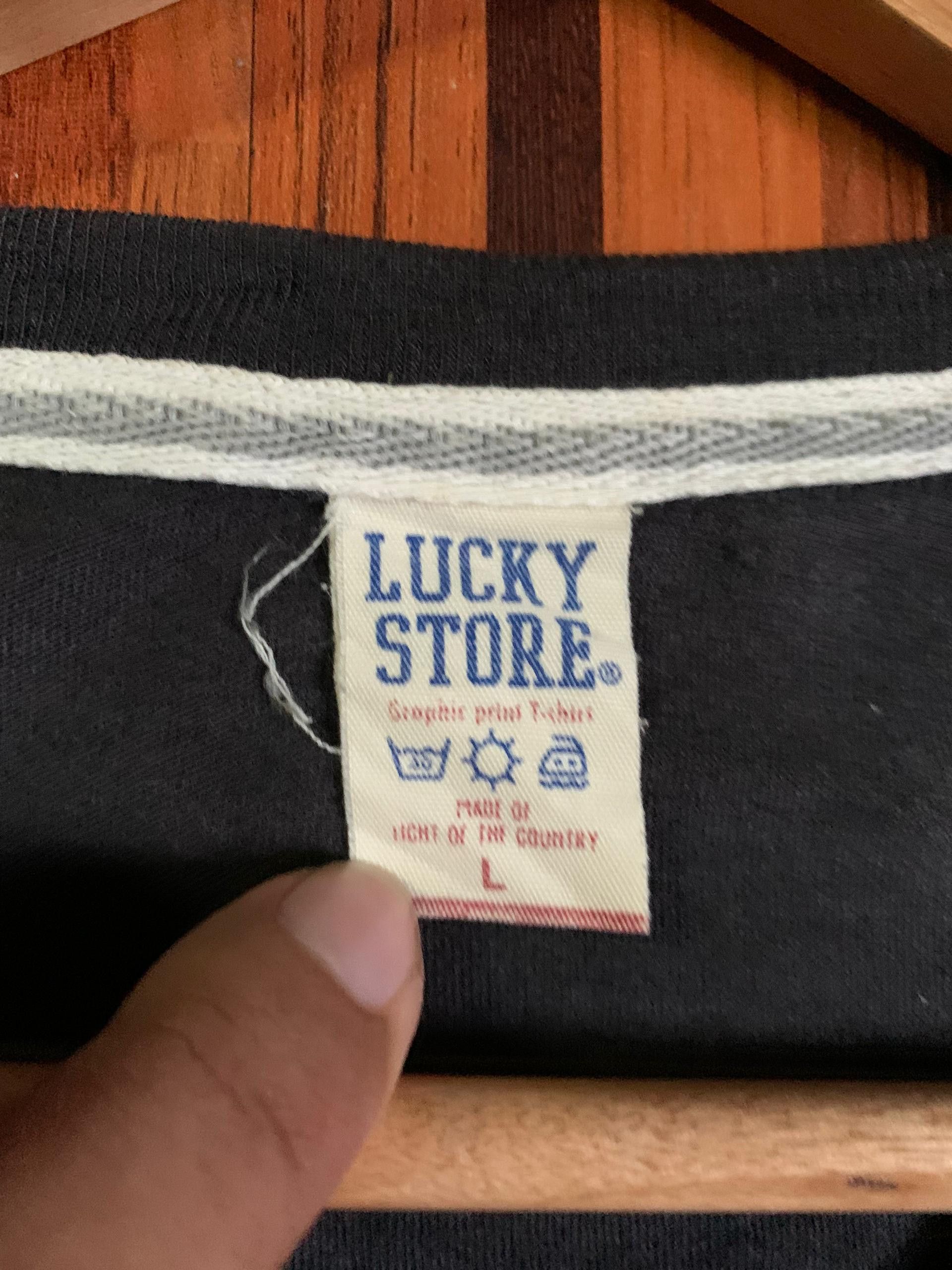 Japanese Brand Streetwear Lucky Store mysterious rabbit i dislike carrots Size US L / EU 52-54 / 3 - 6 Thumbnail