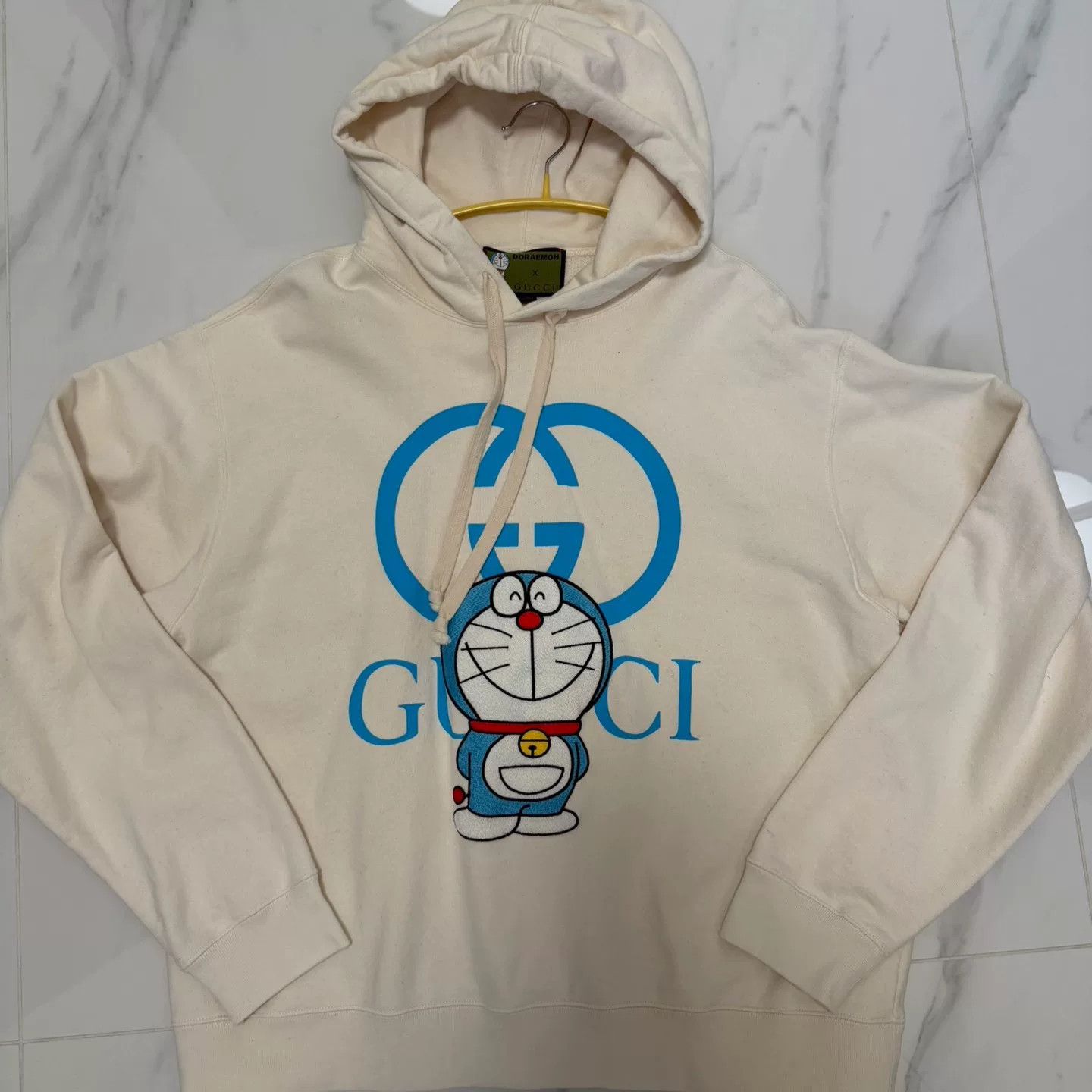 Gucci Gucci x Doraemon Cream Hoodie Size US M / EU 48-50 / 2 - 1 Thumbnail